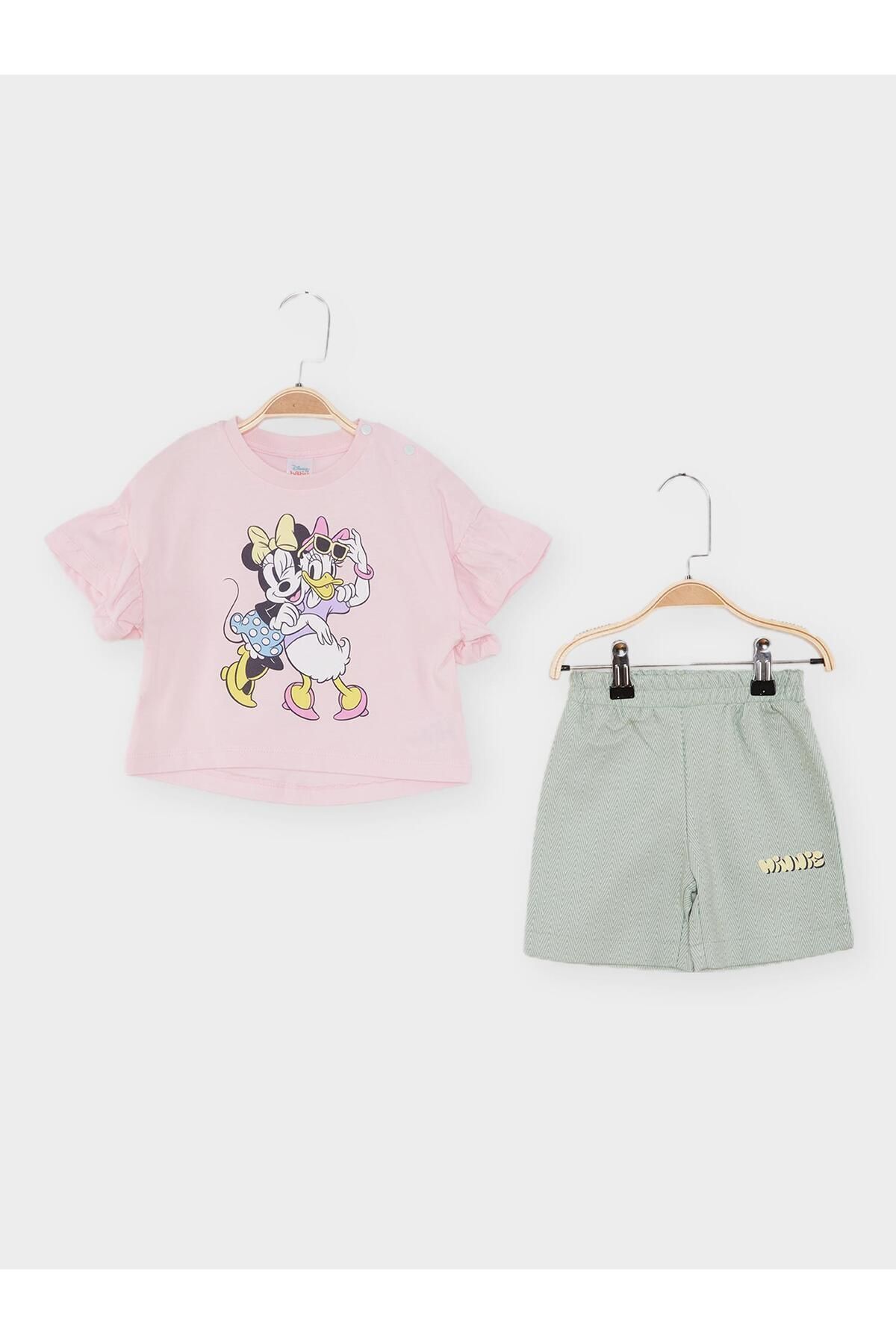 ست نوزاد دختر 2 21799 دارای مجوز MINNIE MOUSE