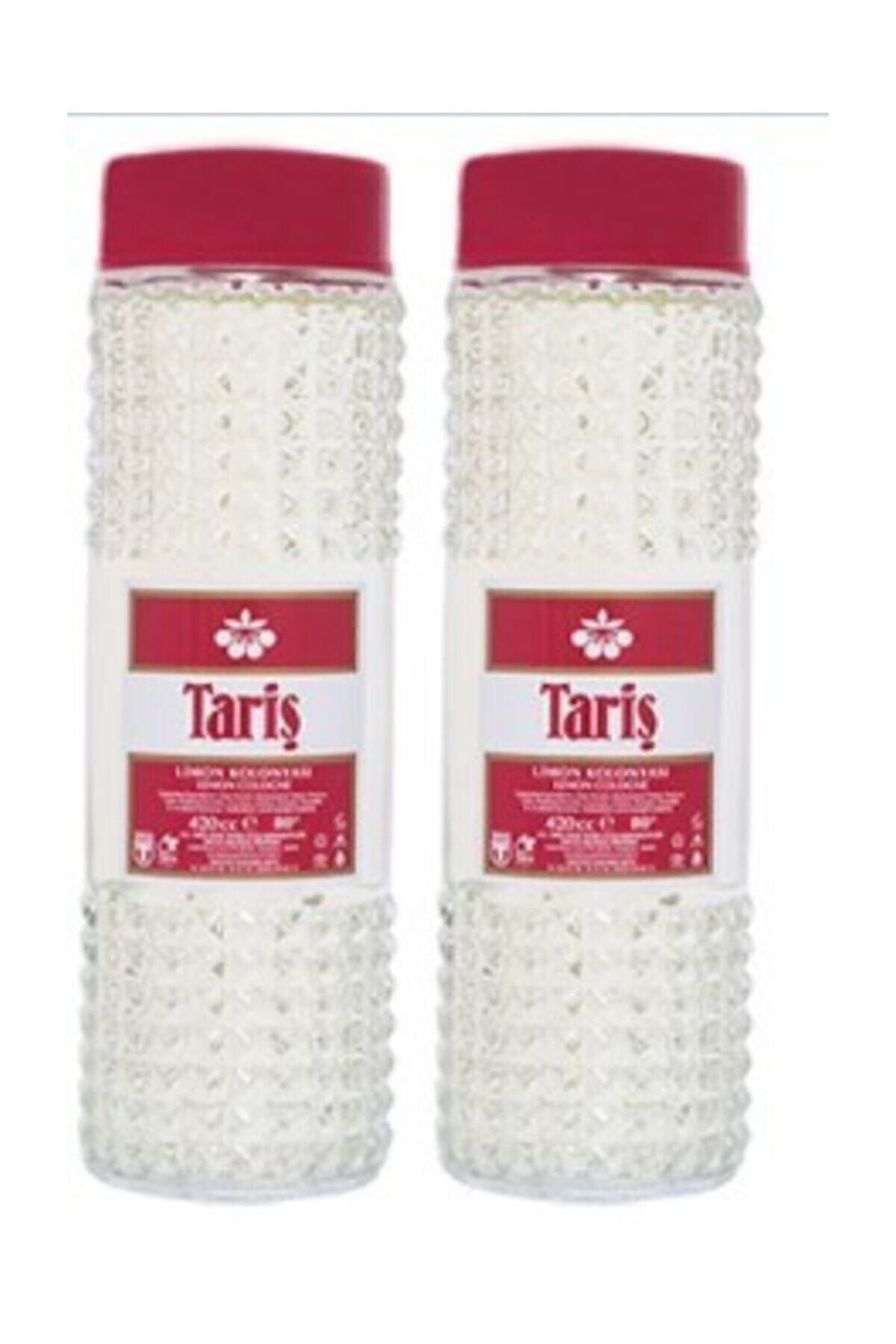 بطری شیشه ای ادکلن لیمو 80 درجه 420 سی سی - ست 2 عددی Tariş