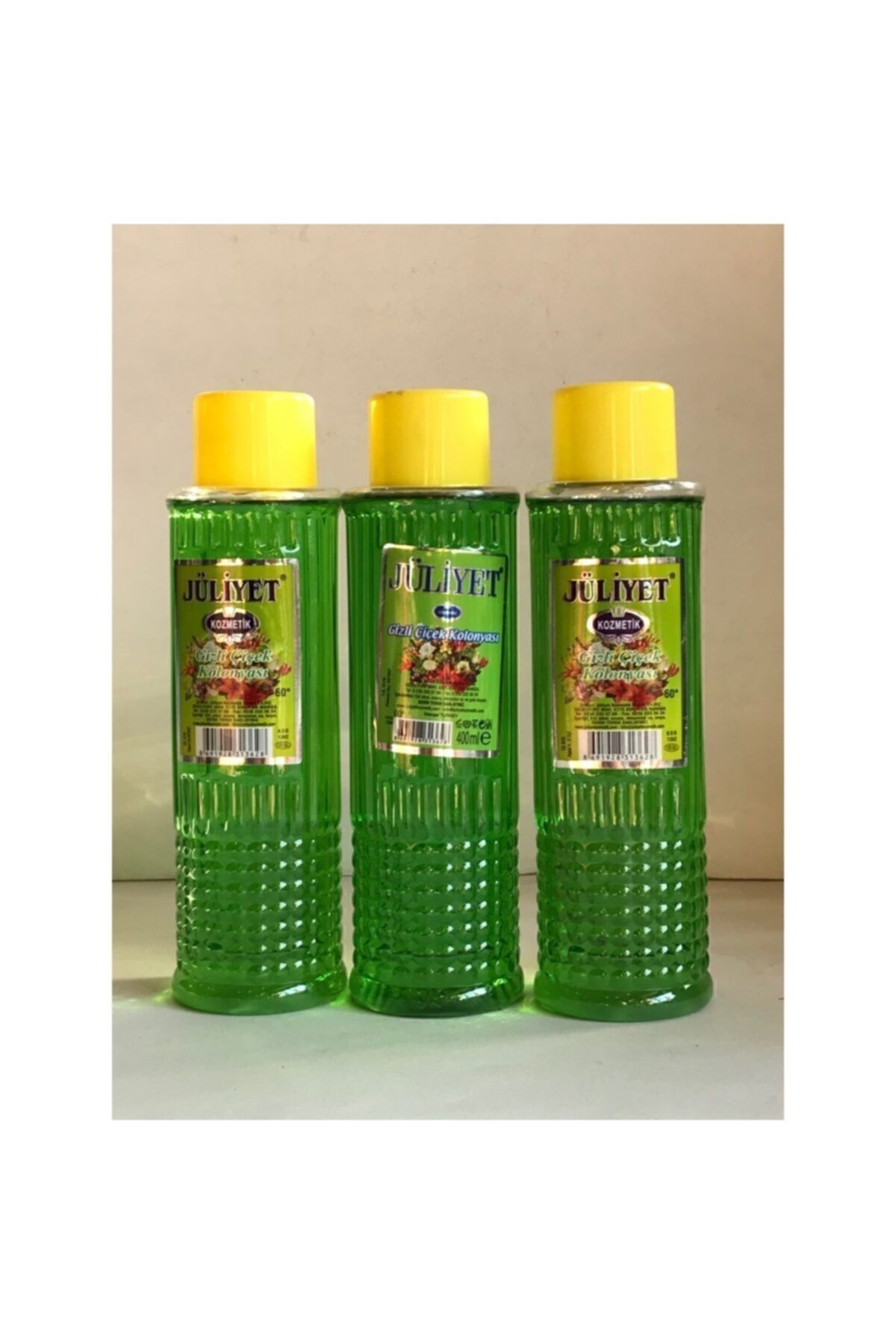 ادکلن Secret Flower 60 درجه 400 میلی لیتری ست 3 تکه JÜLİYET