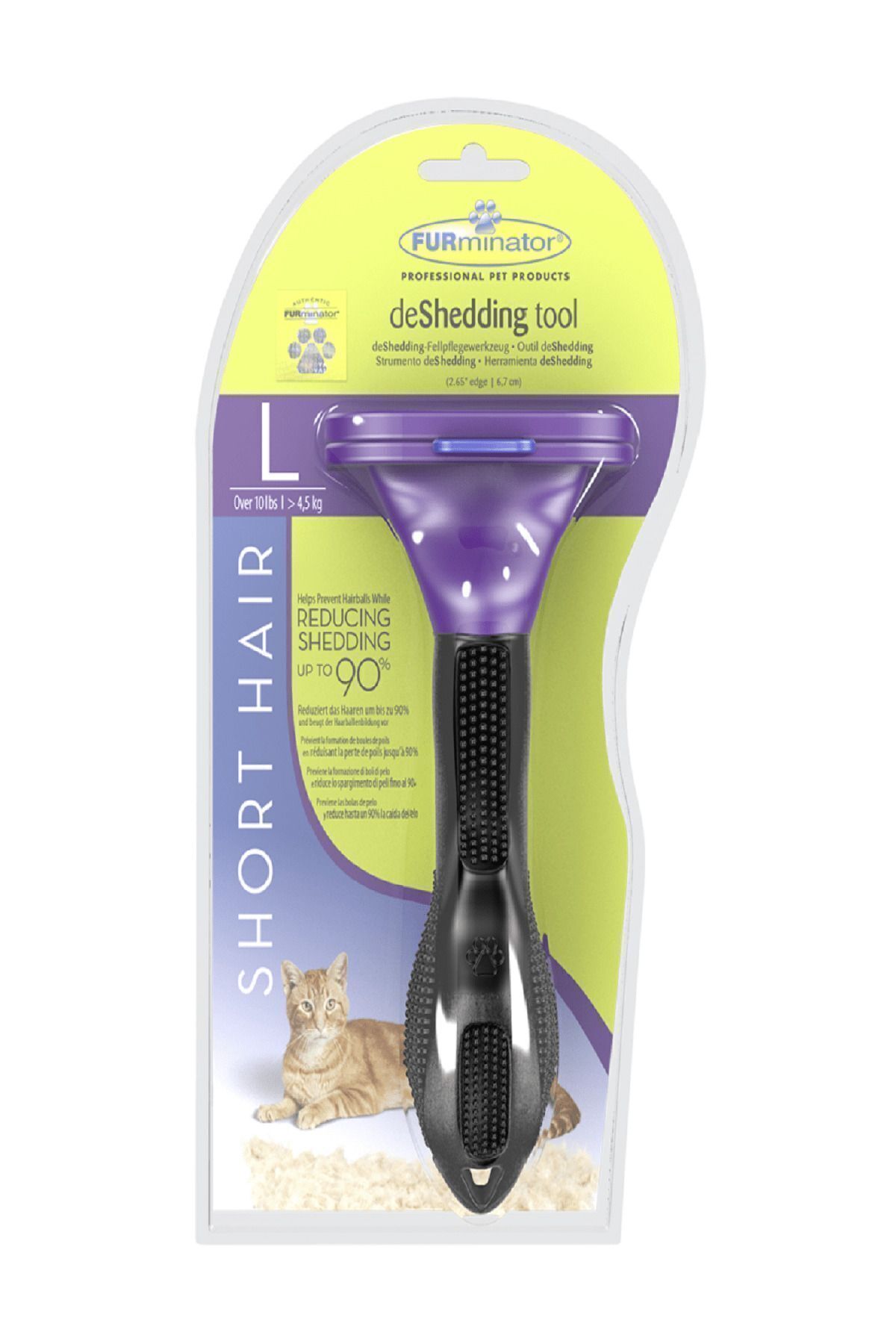 Furminator Short Hair Short Hairy Cat Comb Large Trendyol