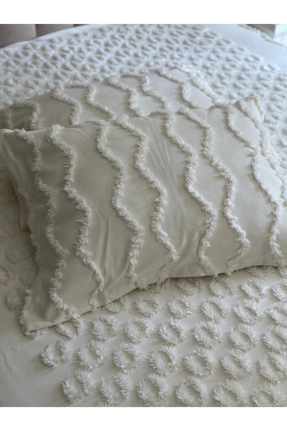 Tly Home Textiles-Ecru Palace Model 2 Bedspread 2