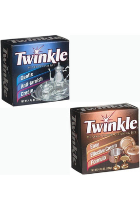 Twinkle Gümüş Parlatıcı Ve Temizleyici Krem 124gr + Pirinç, Bakır Temizleyici...