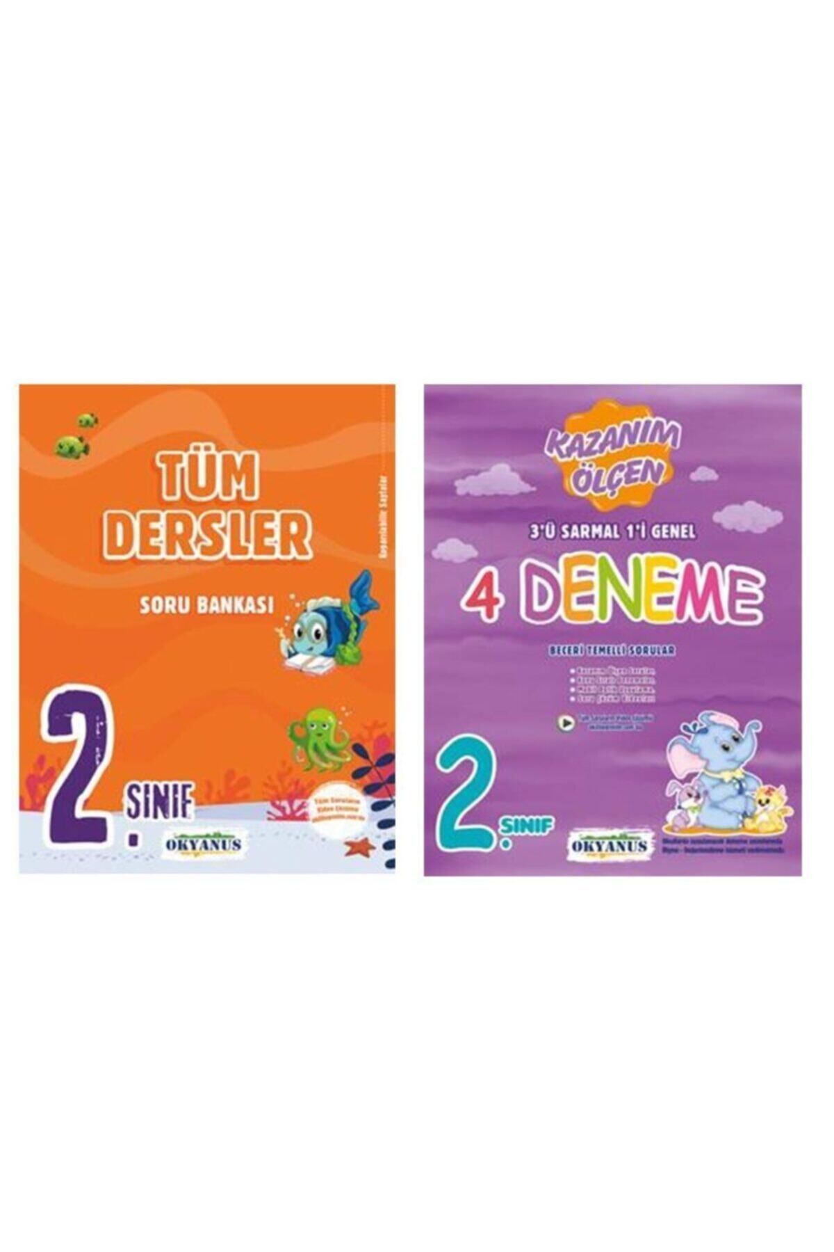 2. Sınıf Tüm Dersler Soru Bankası + Classmate 4'lü Deneme 2025 Okyanus yayıncılık