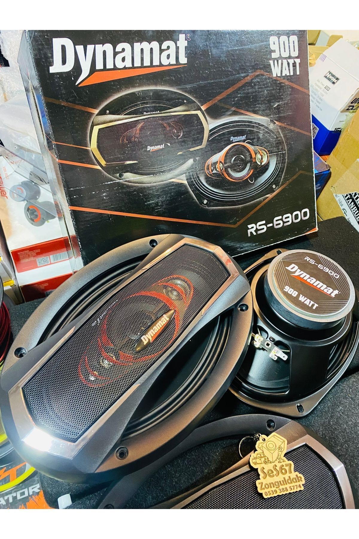woodstar Dynamat RS 6900 oval Hoparlör Seti 2 li 900waat - Fiyatı