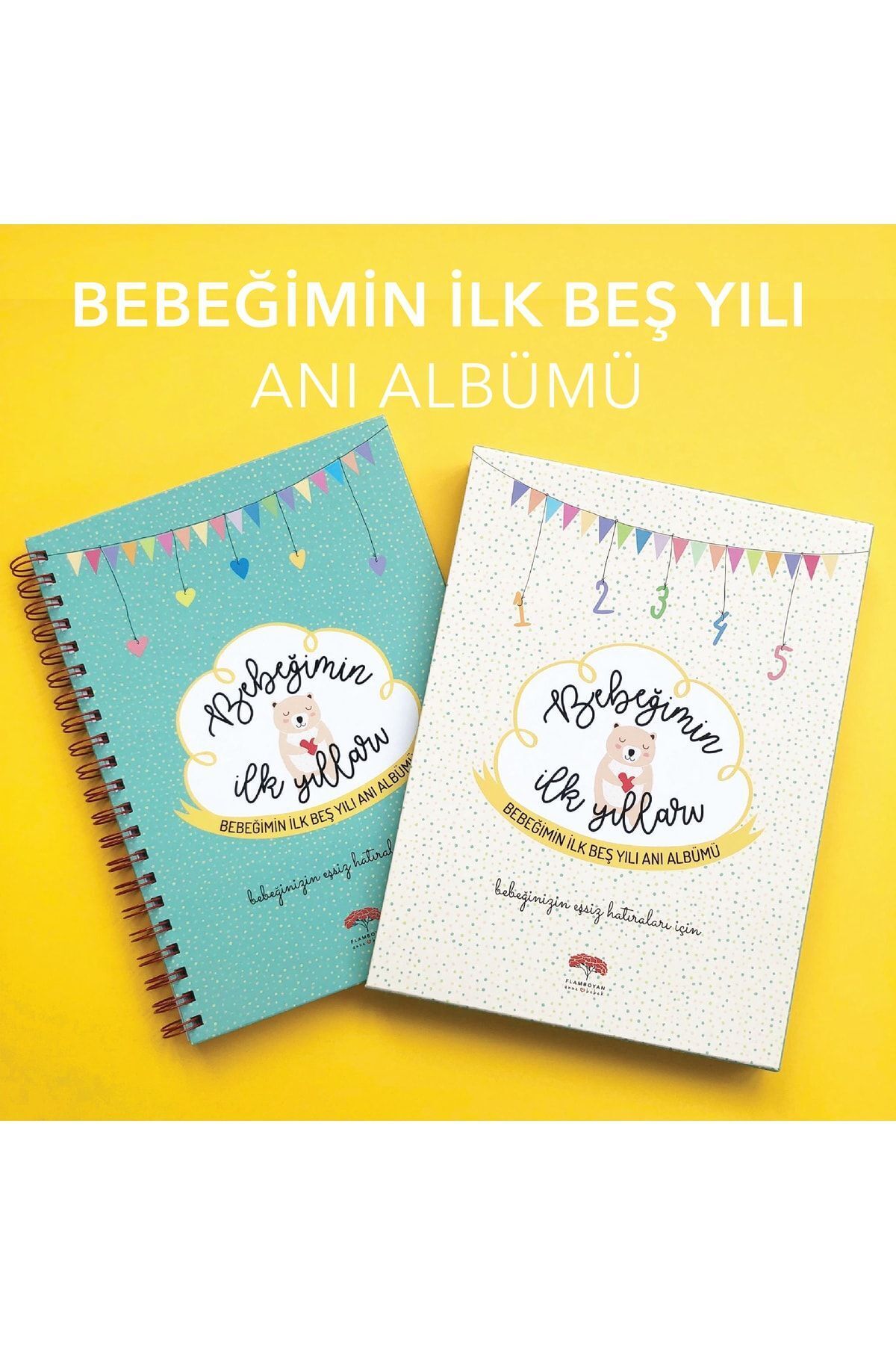 Flamboyan Bebeğimin Ilk Yılları-bebeğimin Ilk Beş Yılı Anı Albümü Kutulu - Kolektif fotoğrafı 3 (önizleme)