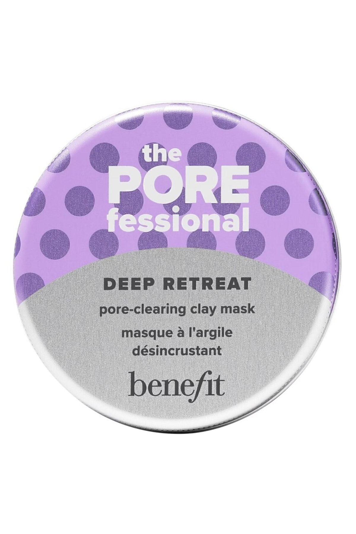 benefit cosmetics-POREfessional Deep Retreat - 75ml Pore Purifying Clay Mask - For Deep Cleansing 1