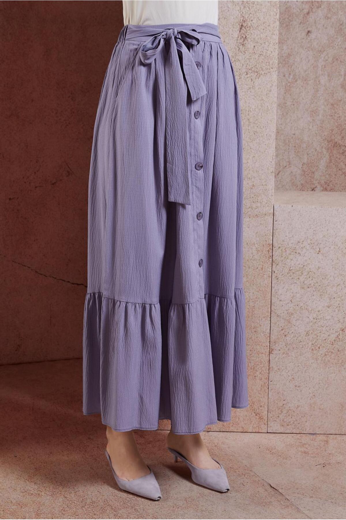 دامن زنانه آلوینا | 24YETK0060590 Alvina - Image 2