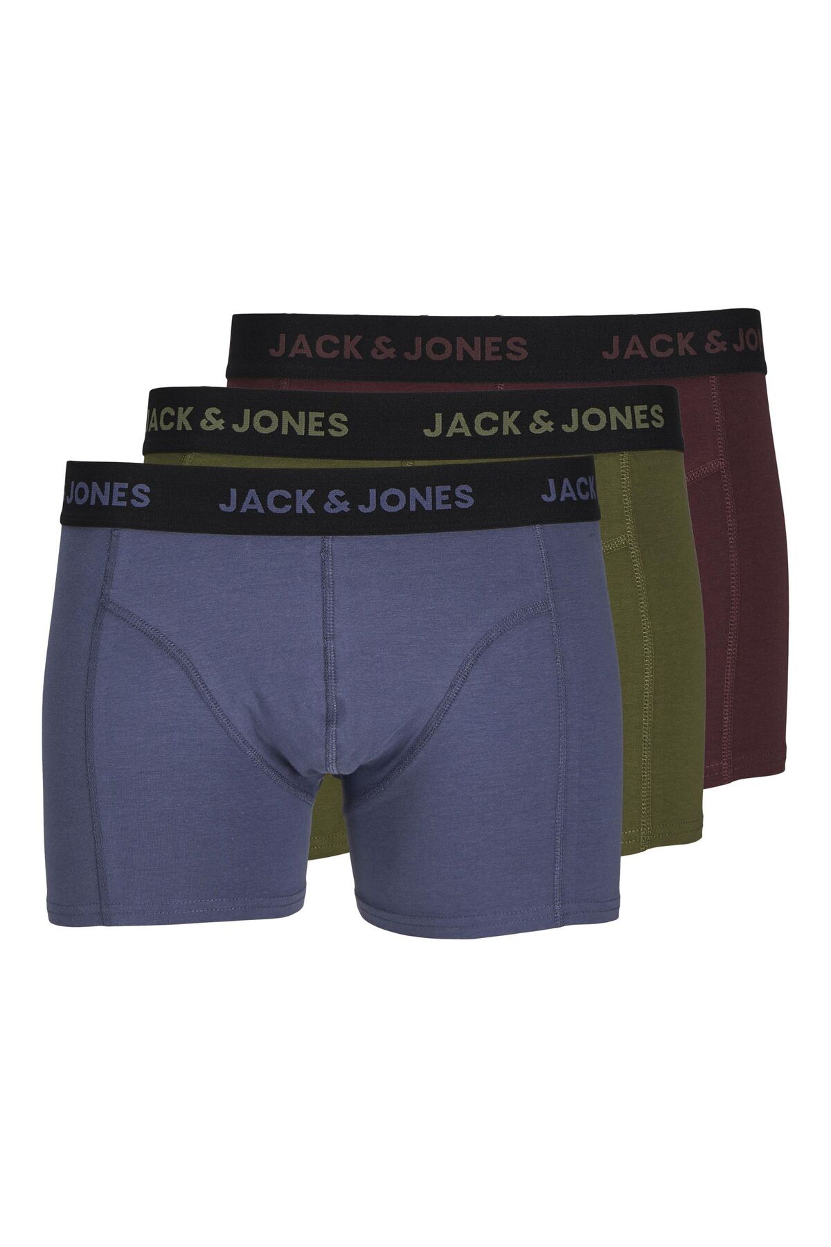باکسر مردانه راسته فاق نرمال | جک اند جونز Jack & Jones 12263880 - تصویر 2