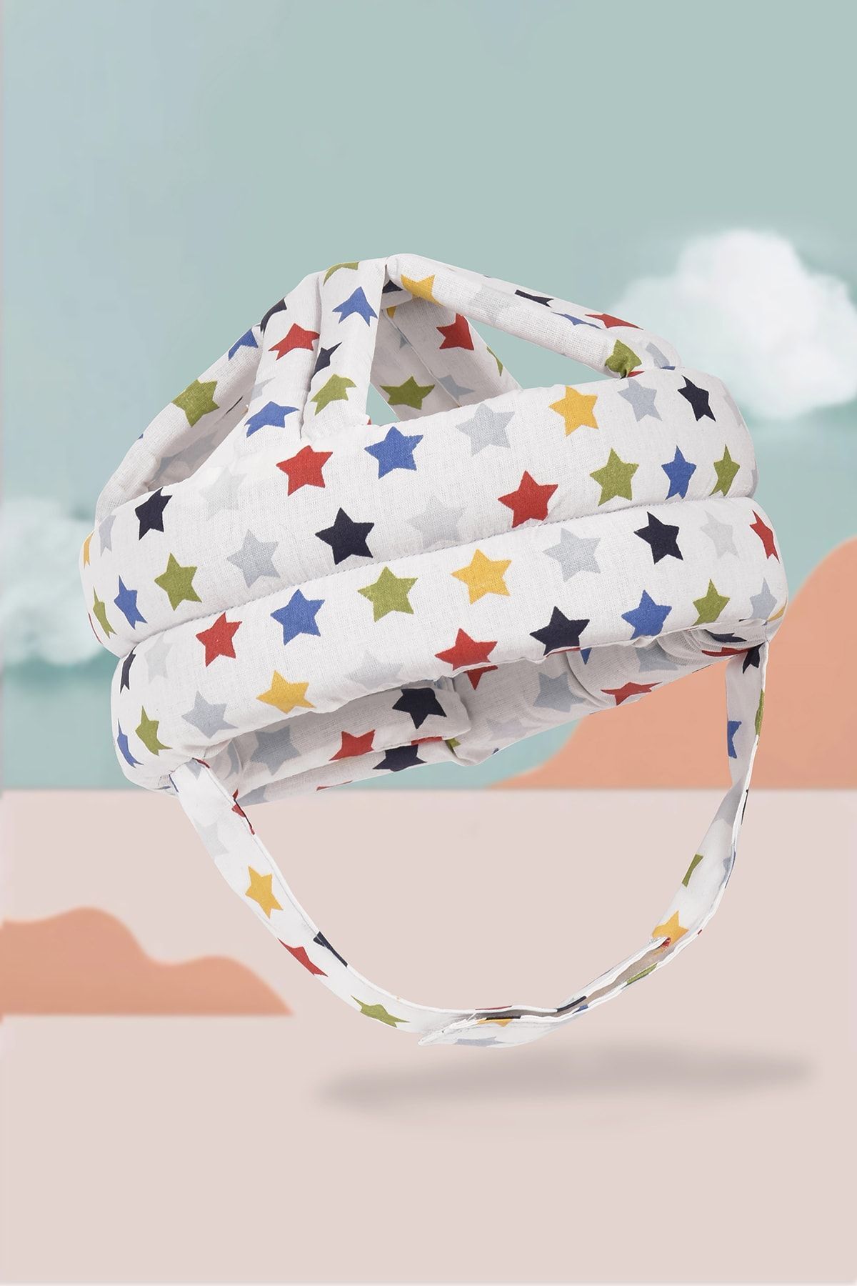 TOKKO Ayarlanabilir Bebek Çocuk Baş Kafa Koruma Güvenlik Kaskı - Bebek Kafa Koruyucu - Bebek Emniyet Kaskı fotoğrafı 2 (önizleme)