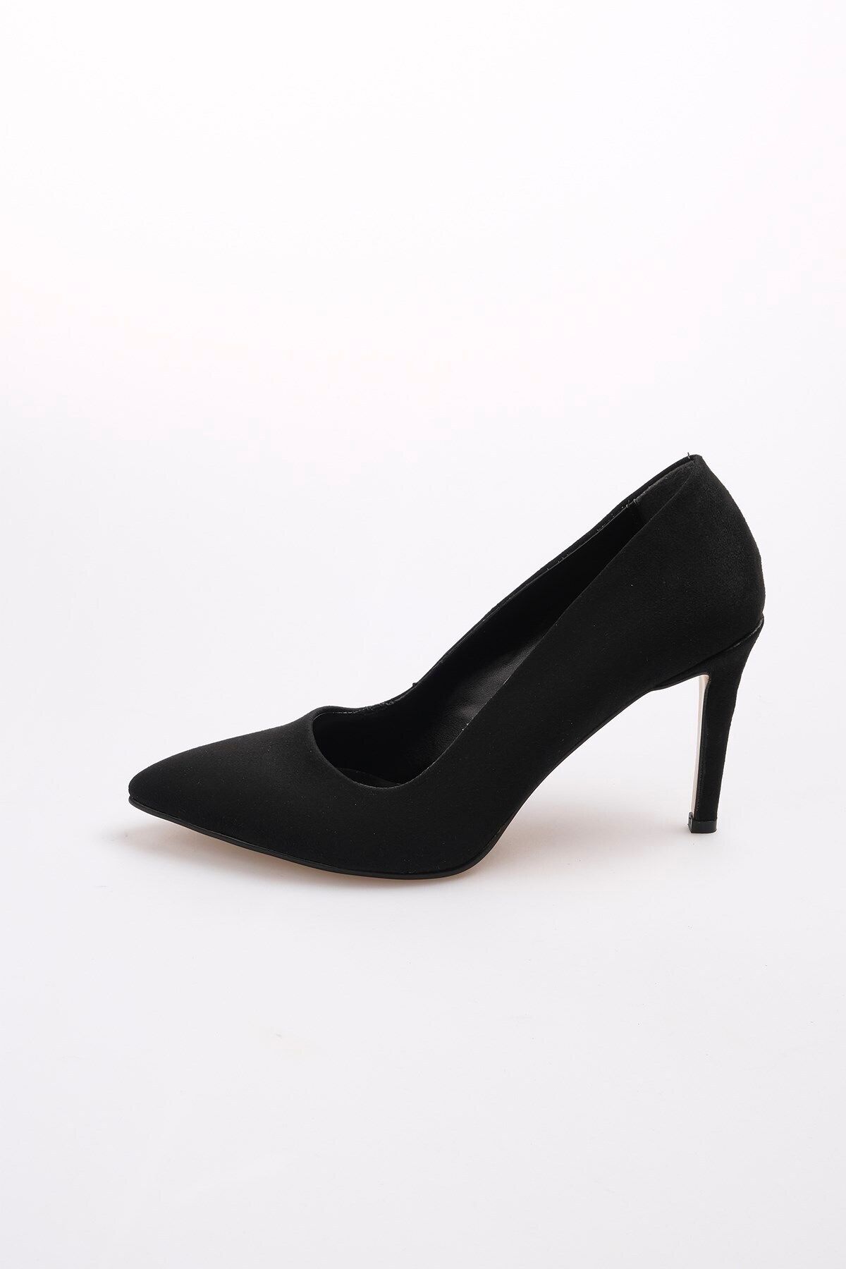 Mio Gusto-Czarne szpilki damskie - podstawowe buty na obcasie w kolorze podstawowym 6