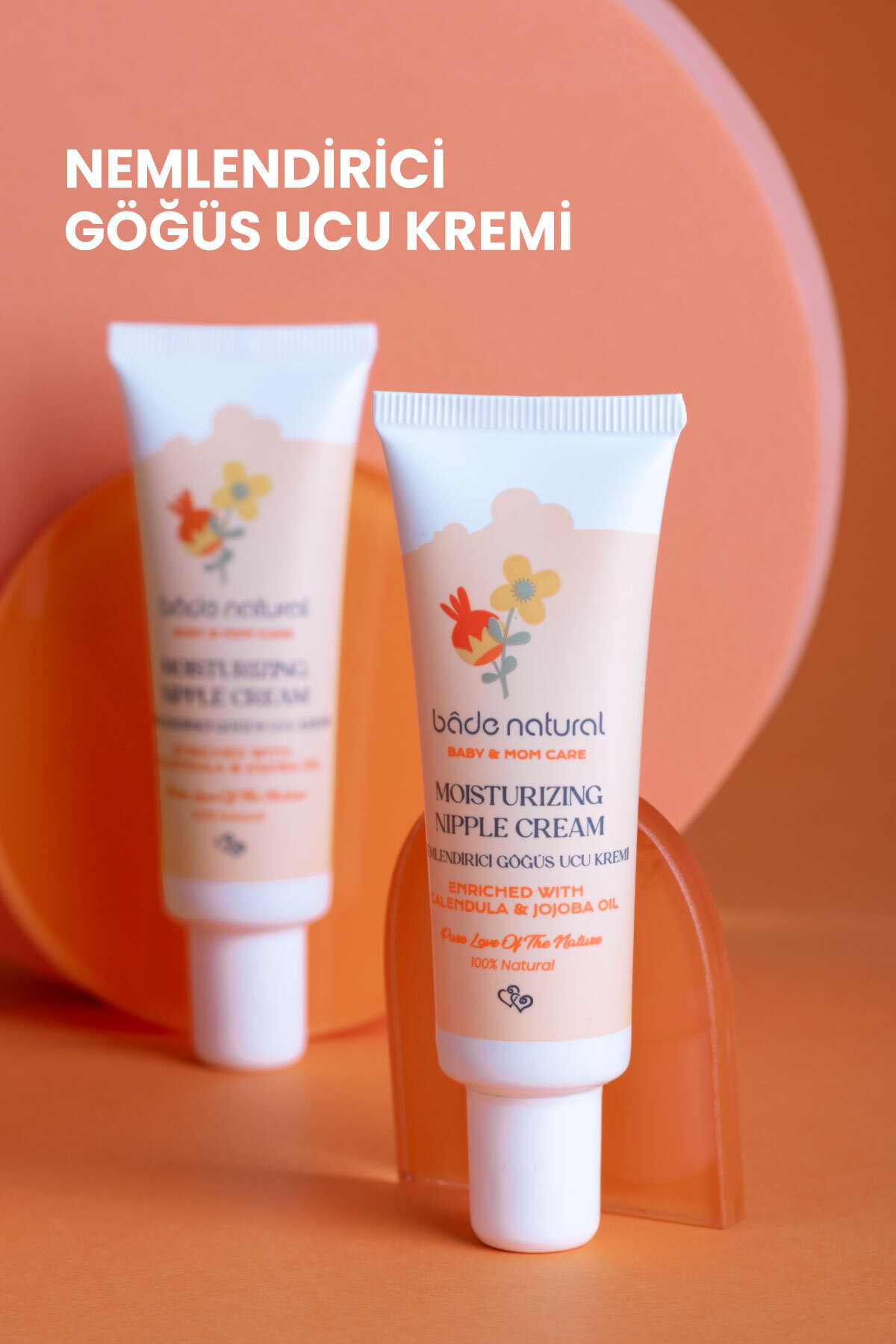 Bade Natural Nemlendirici Göğüs Ucu %100 Doğal Çatlak ve Bakım Kremi 30 ml fotoğrafı 6 (önizleme)