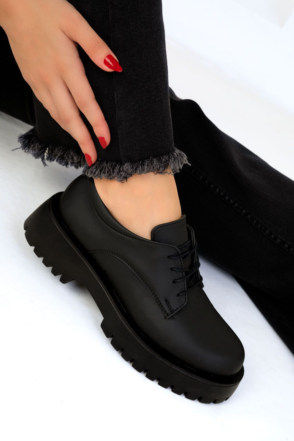 SOHO-Black Women's Loafer Shoes 19515 4