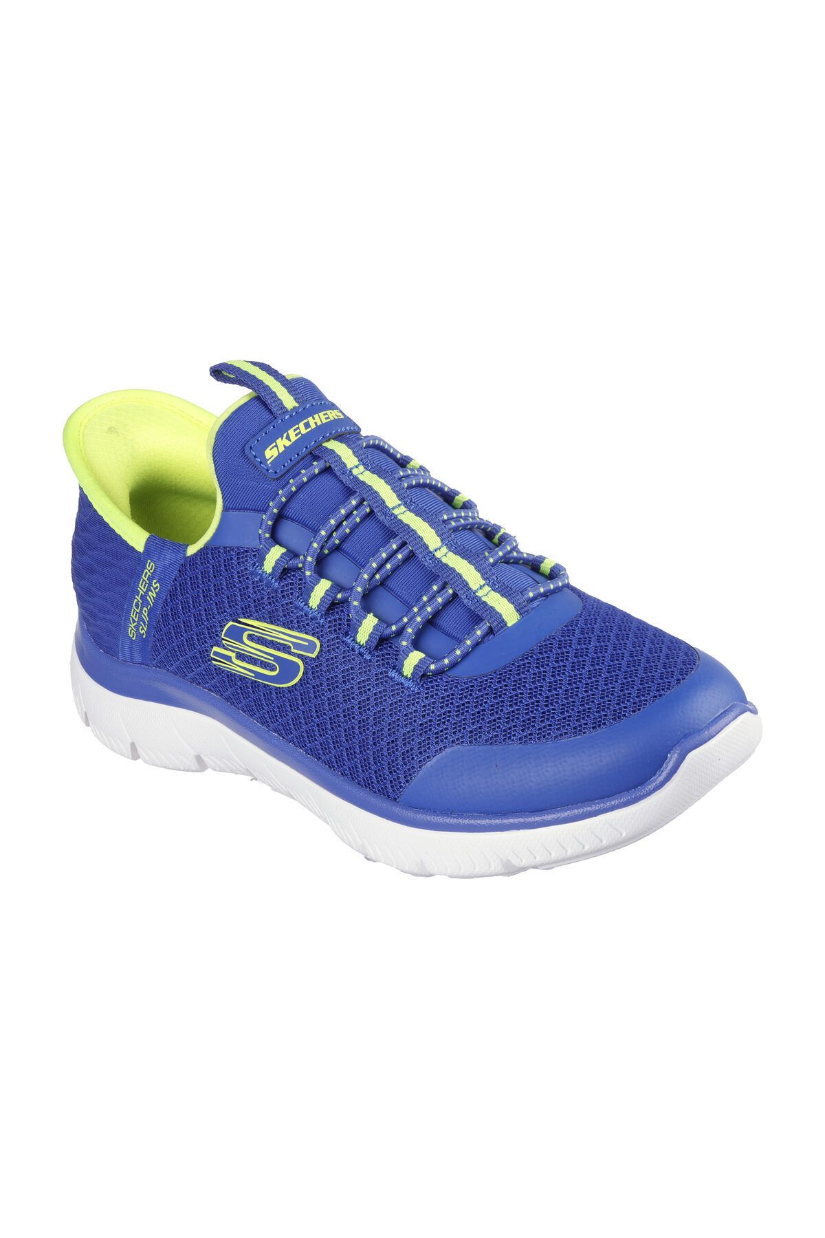 SKECHERS-Unisex dětské modré vycházkové boty 403833L 5