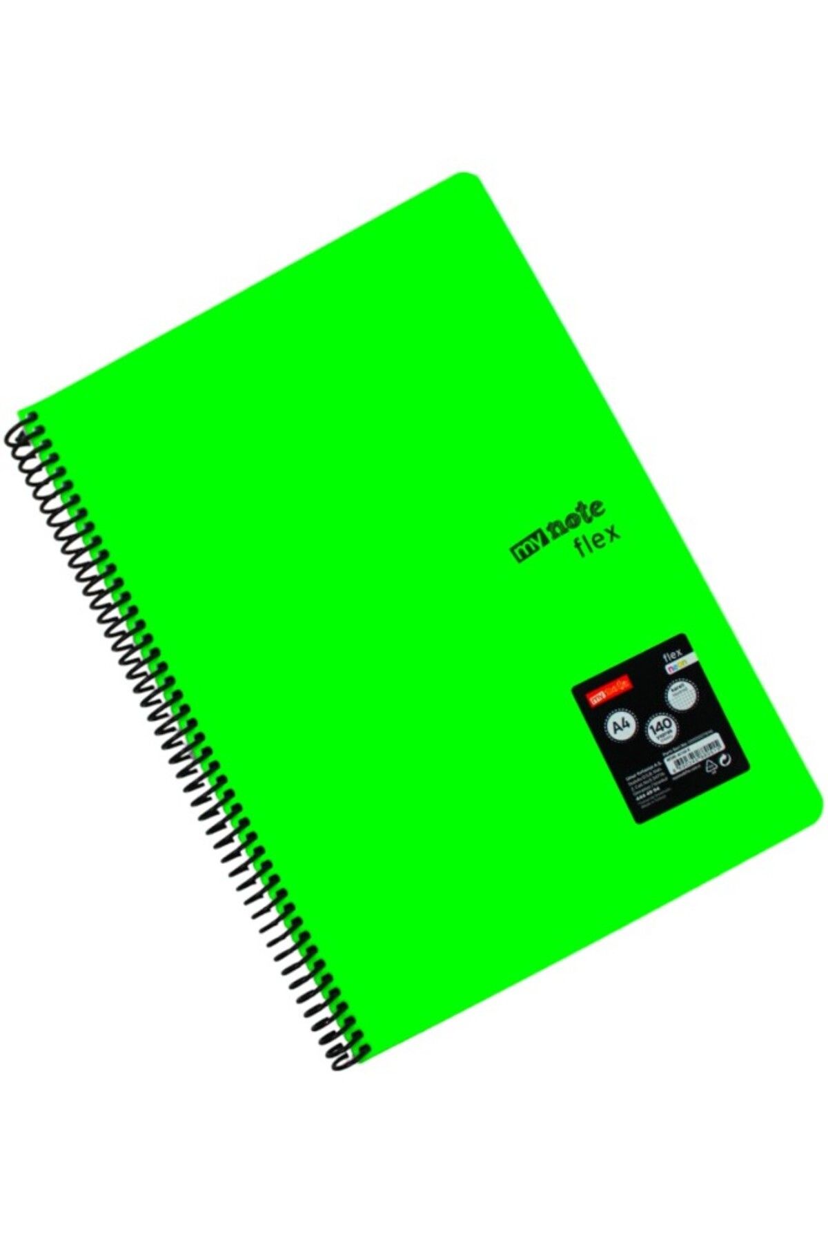 Mynote-Flex A4 140 Sheets Checked Spiral Plastic Cover Notebook 3