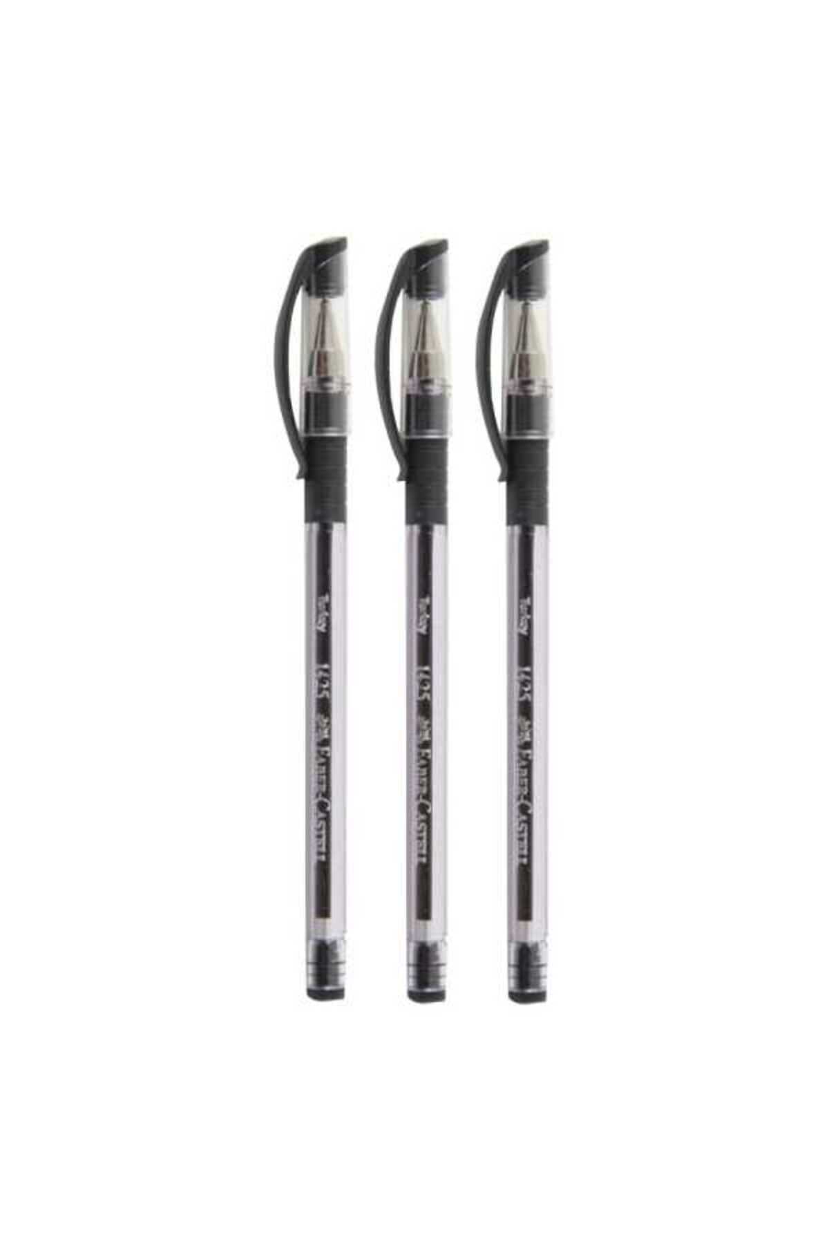 1425 Black Needle Tip Ballpoint Pen 3 pieces