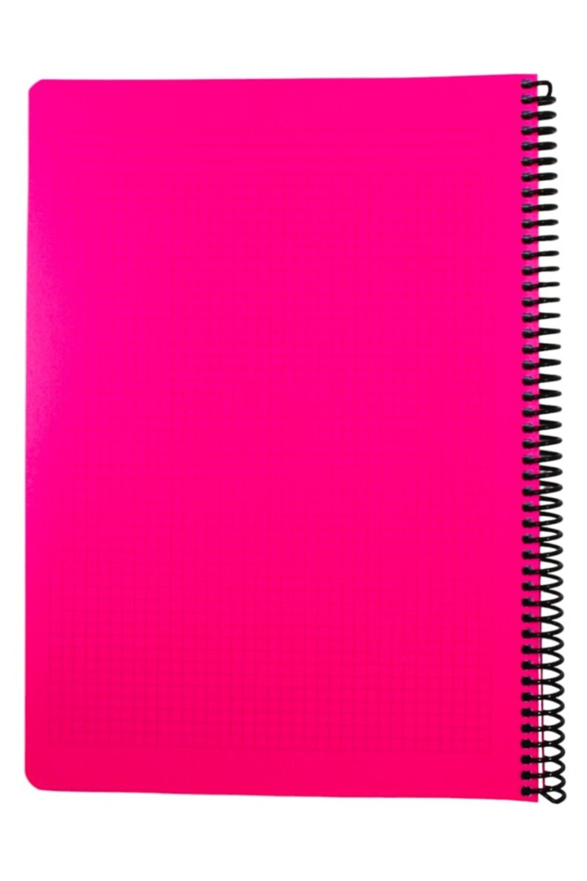 Mynote-Flex A4 140 Sheets Checked Spiral Plastic Cover Notebook 4