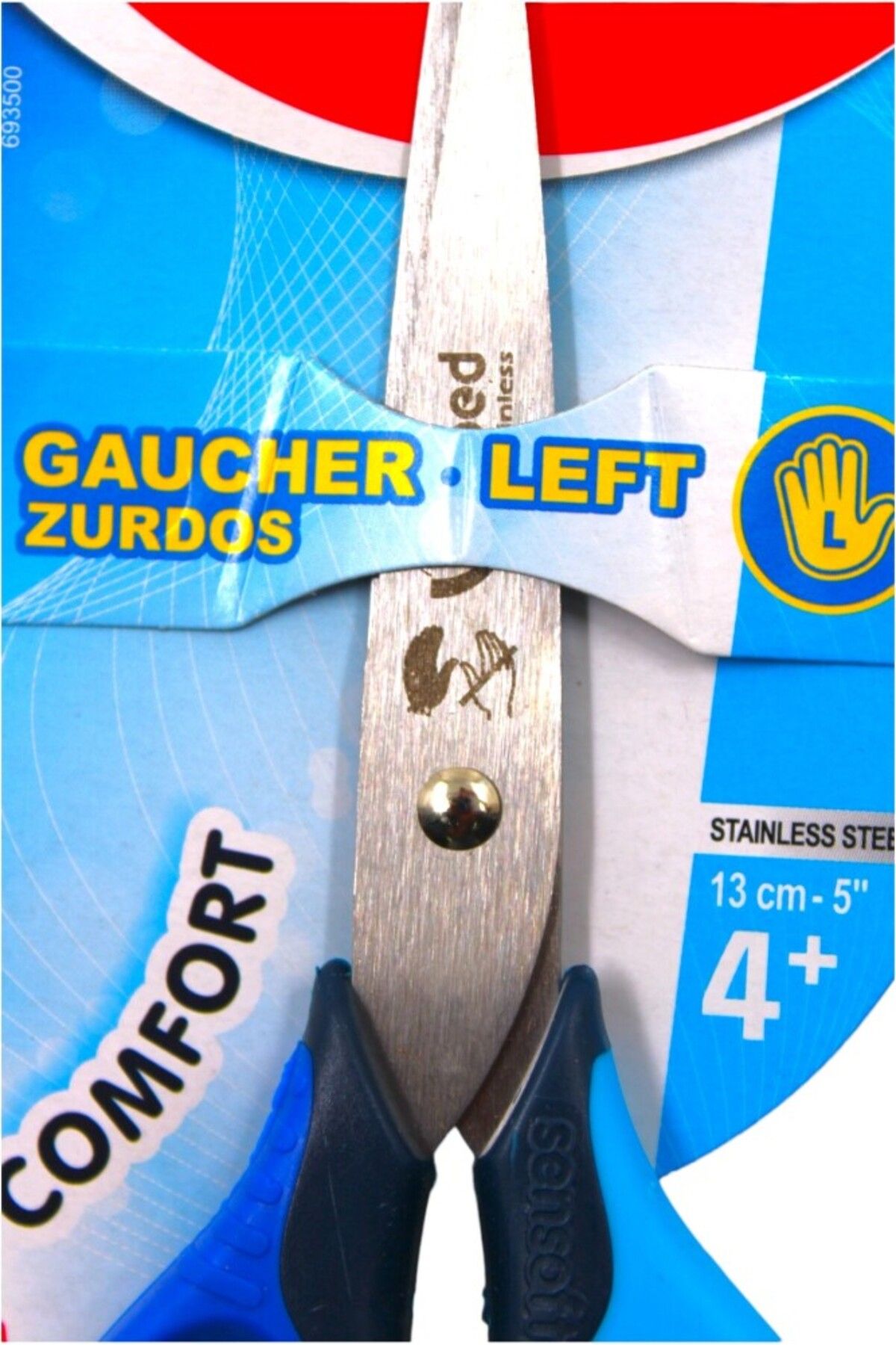 Maped-13 Cm Sensoft Left Hand Scissors - Map-693500 3