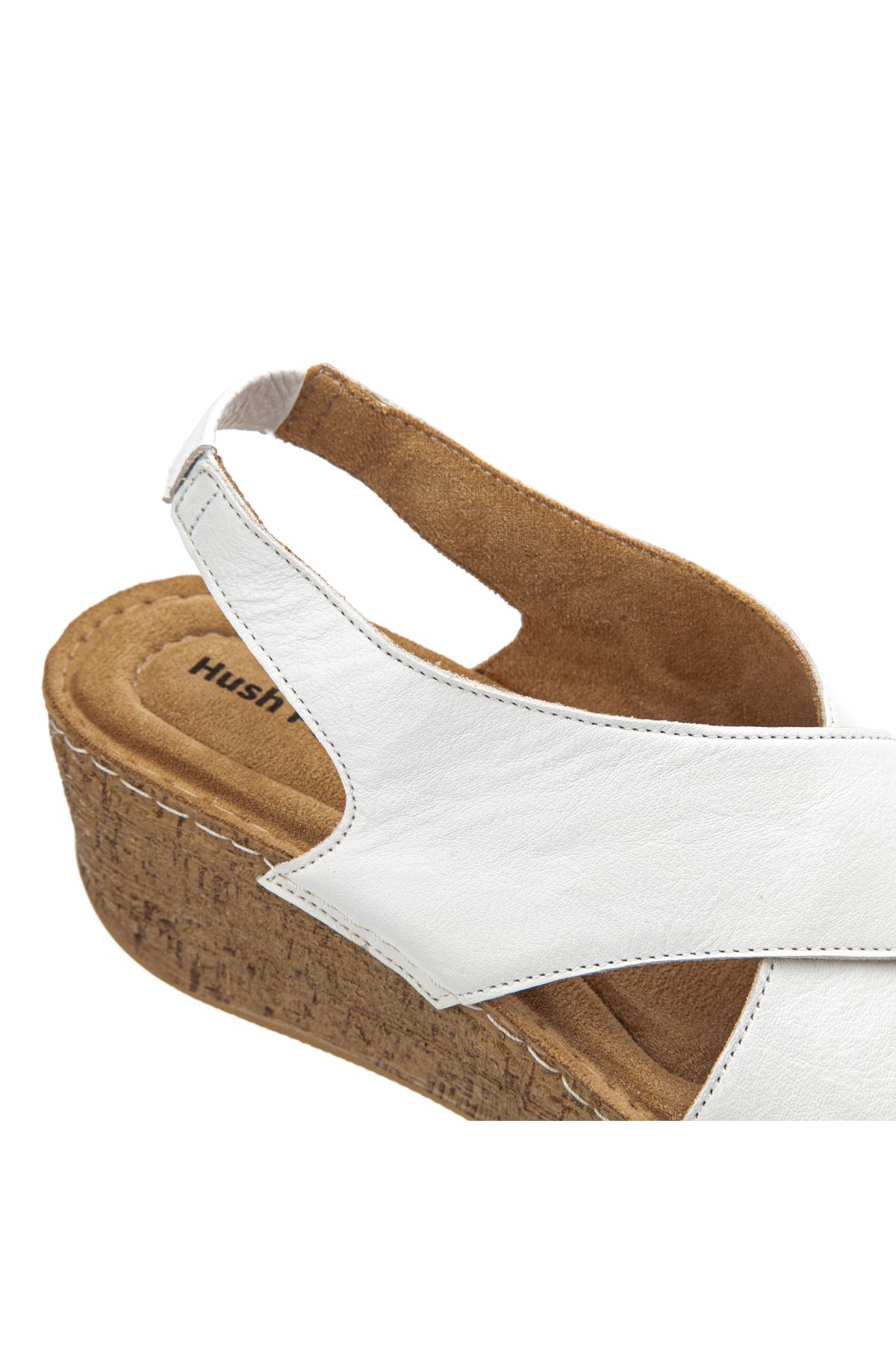Hush Puppies-Aina ( 624254 ) - Genuine Leather Women's Sandals with Anatomical Sole and Heel Spur 4