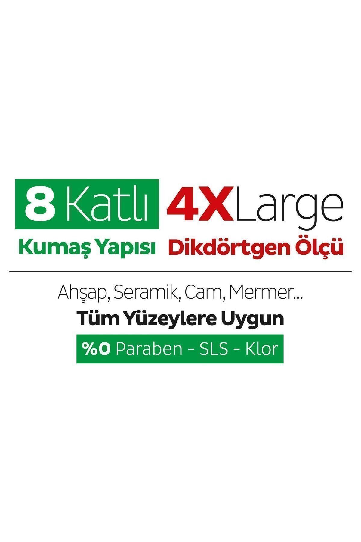 Easy Clean Mopa Uyumlu Yer Temizlik Havlusu Karma Paket 3X50 (150 Yaprak)