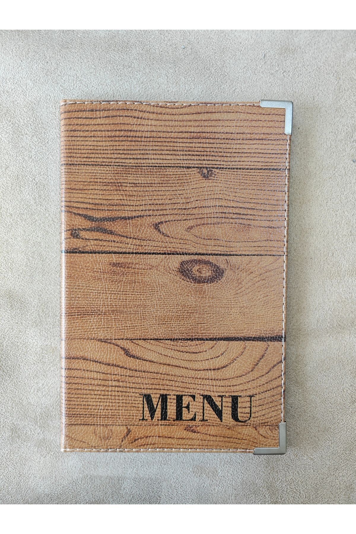 ankara menü-A5 Acitat Transparent Menu Board - Tree Design 1