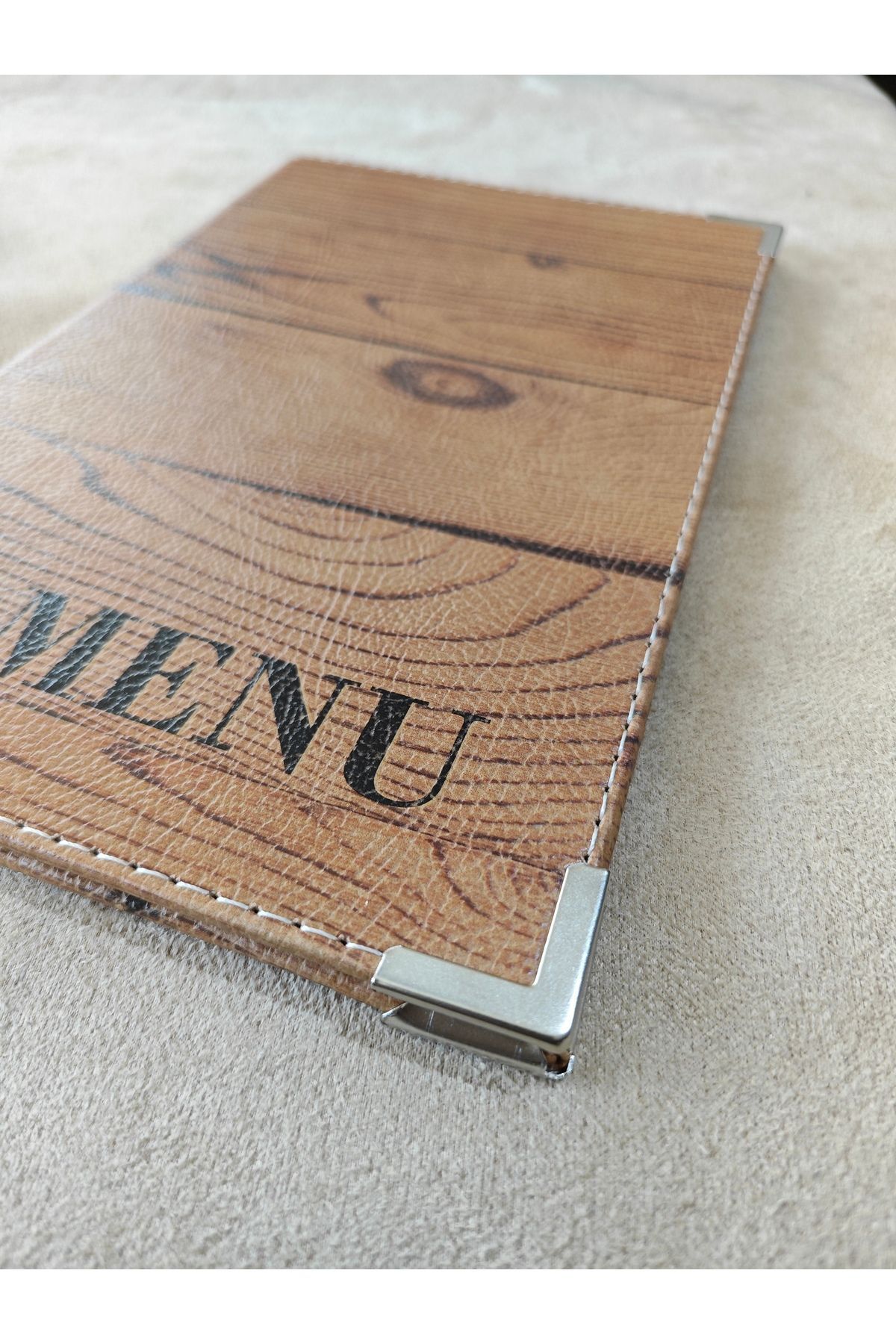ankara menü-A5 Acitat Transparent Menu Board - Tree Design 3