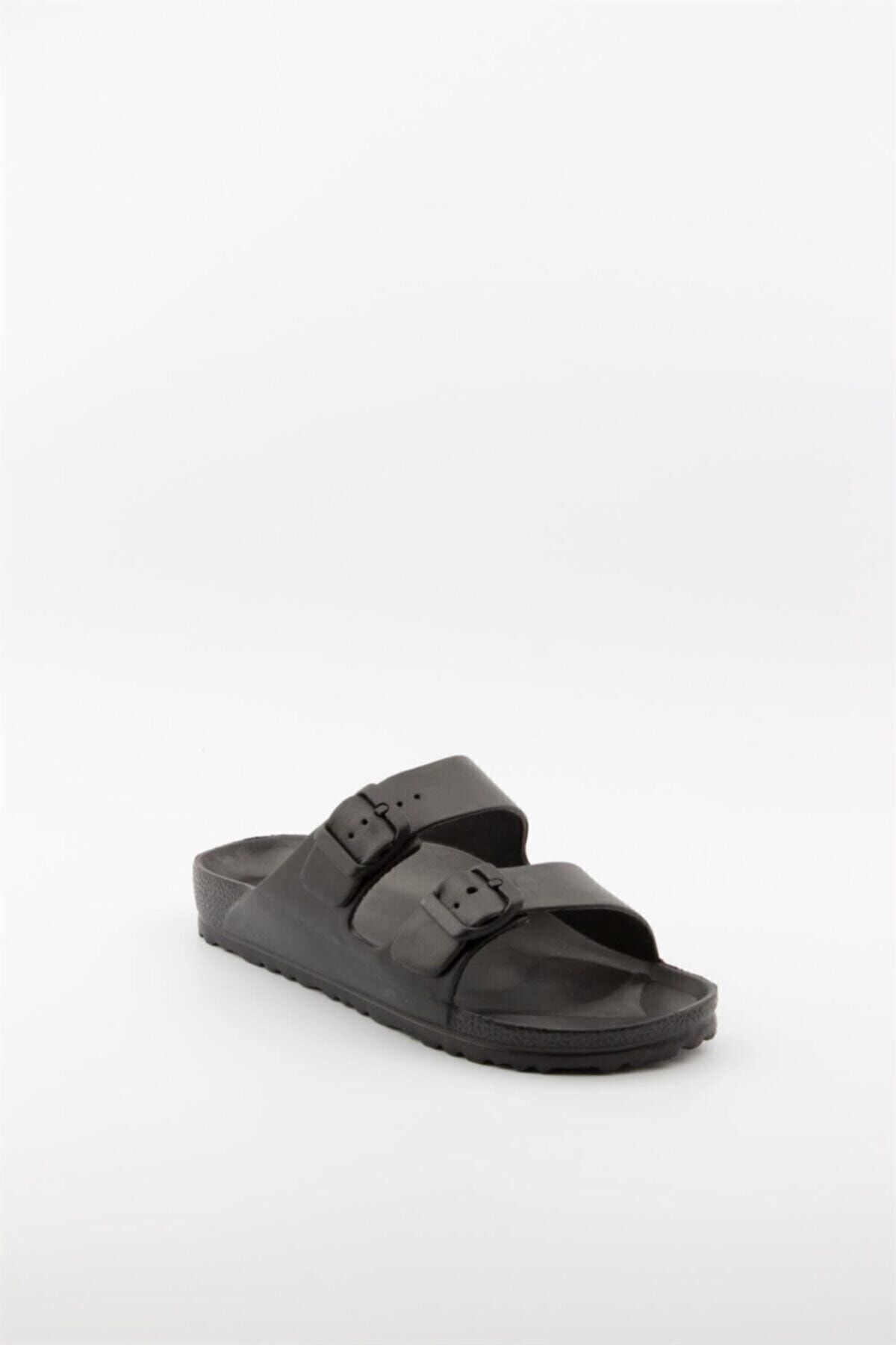 Esem-Women's Double Buckle Summer Slippers 2