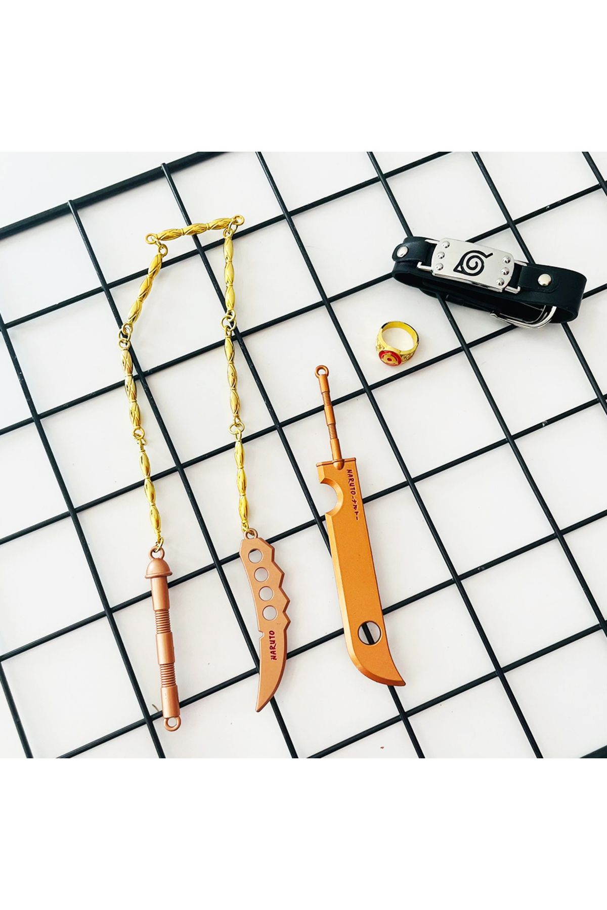 POPULUS Naruto Cosplay 5’li Set - Model 2