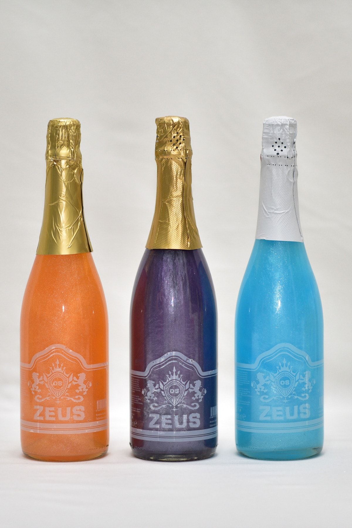 ZEUS Simli Alkolsüz Şampanya** - 3'lü Paket (MANGO & BÖĞÜRTLEN & YABAN MERSİNİ)