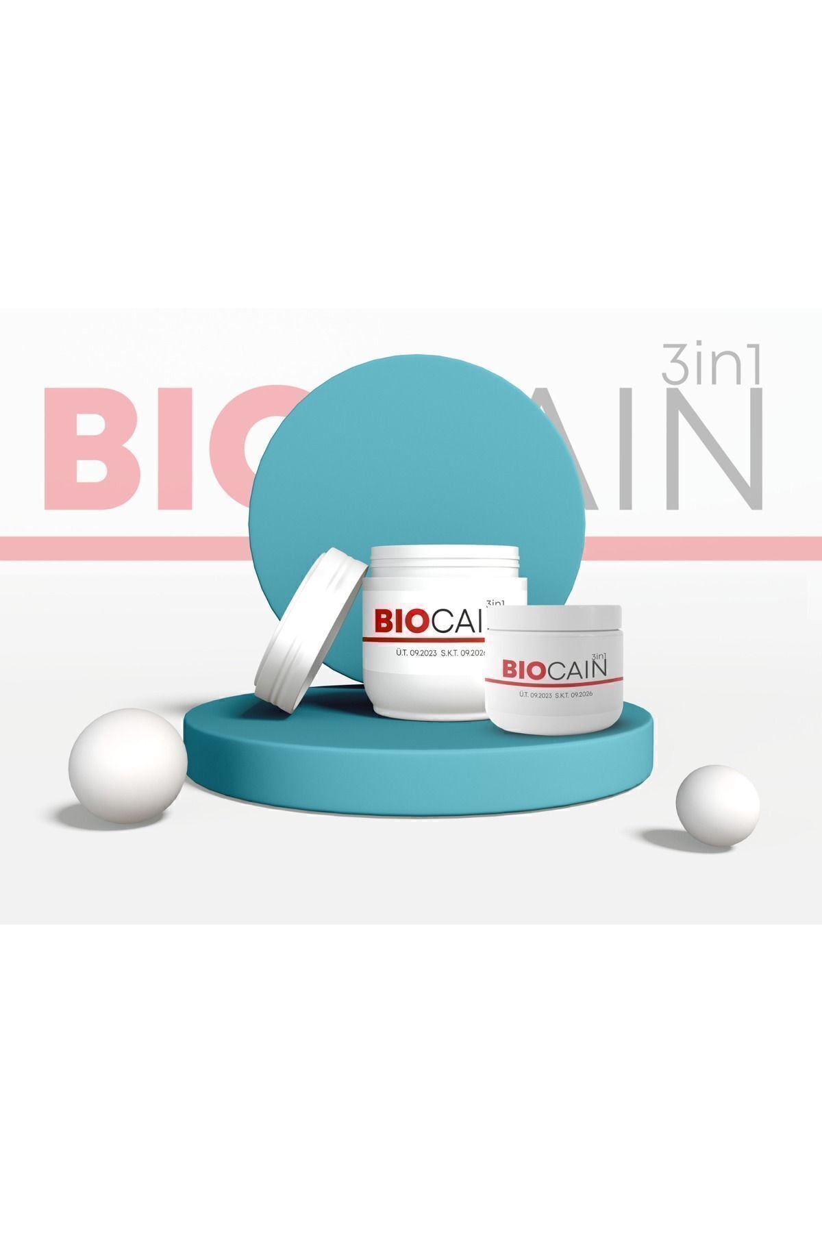 biocain-Biocence 30sec - 500GR Anesthesia Cream with Effect 1