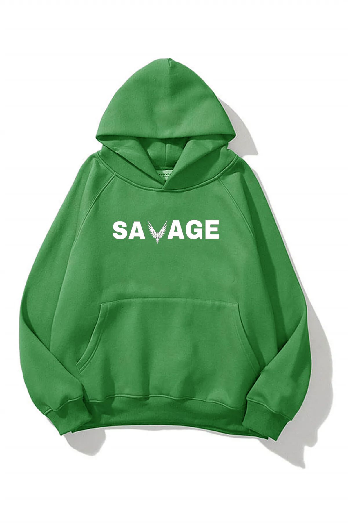 FAVORİST Hanorac Oversize Cu Glugă - Imprimat Savage Unisex - XL