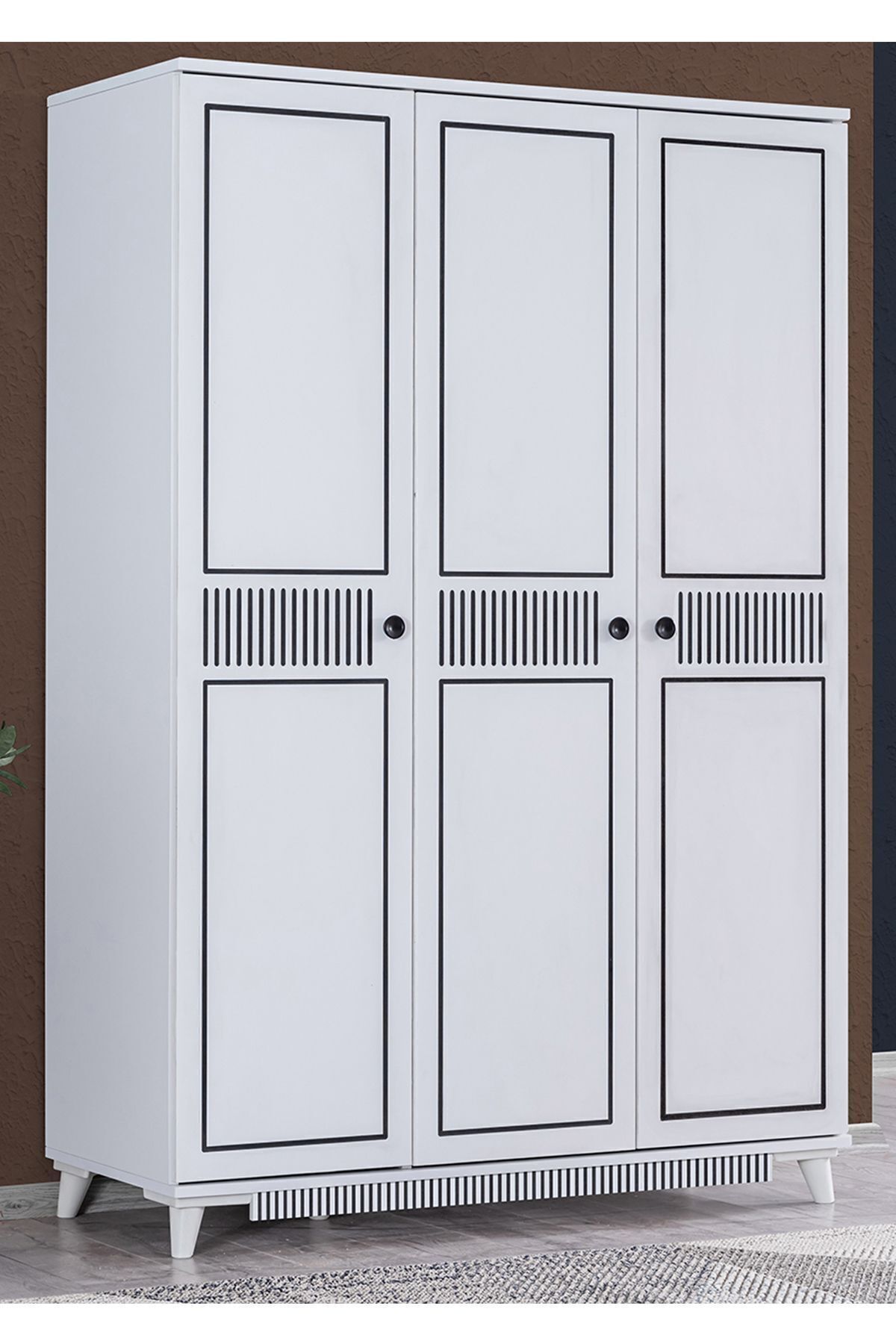 Setay Gardırop, Çizgi 3 Kapaklı Dolap fotoğrafı 2 (önizleme)