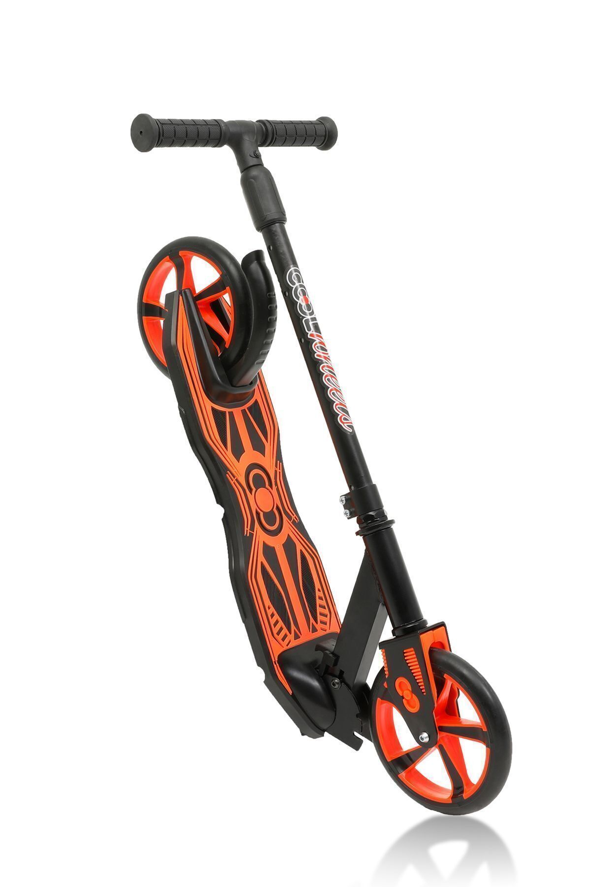 Cool Wheels 12 Yaş Ve Üzeri Katlanabilir Turuncu Scooter fotoğrafı 2 (önizleme)