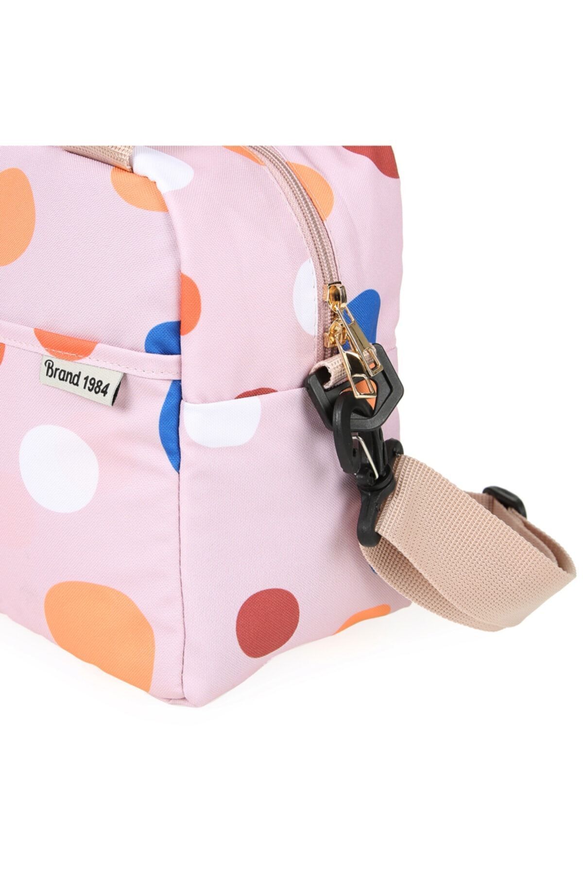 brandbaby Anne ve Bebek Pembe Bakım Çantası Isı Yalıtımı Termal Yemek Taşıma Çantası fotoğrafı 5 (önizleme)