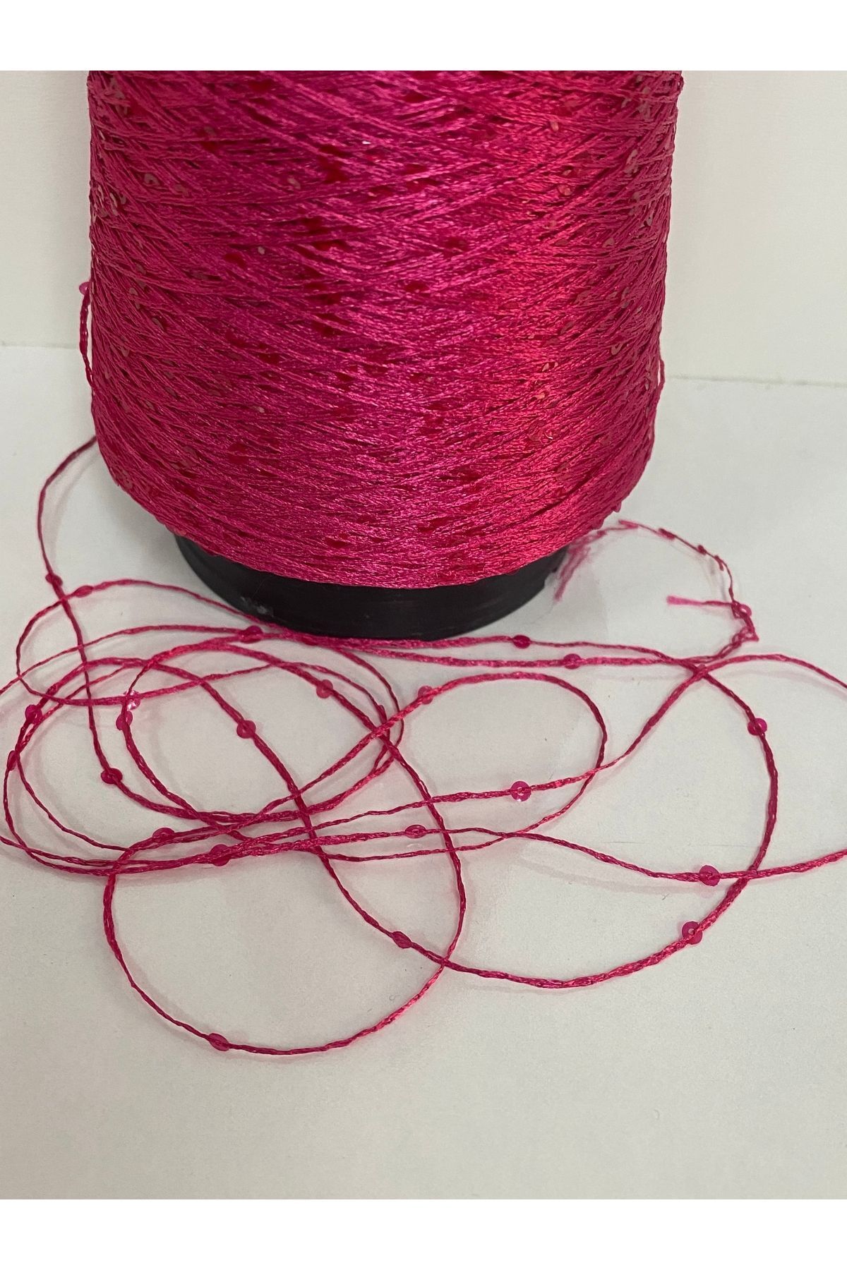 göçer-Fujya polyester and fujya 3 mm with sequins visual net 200 g 2