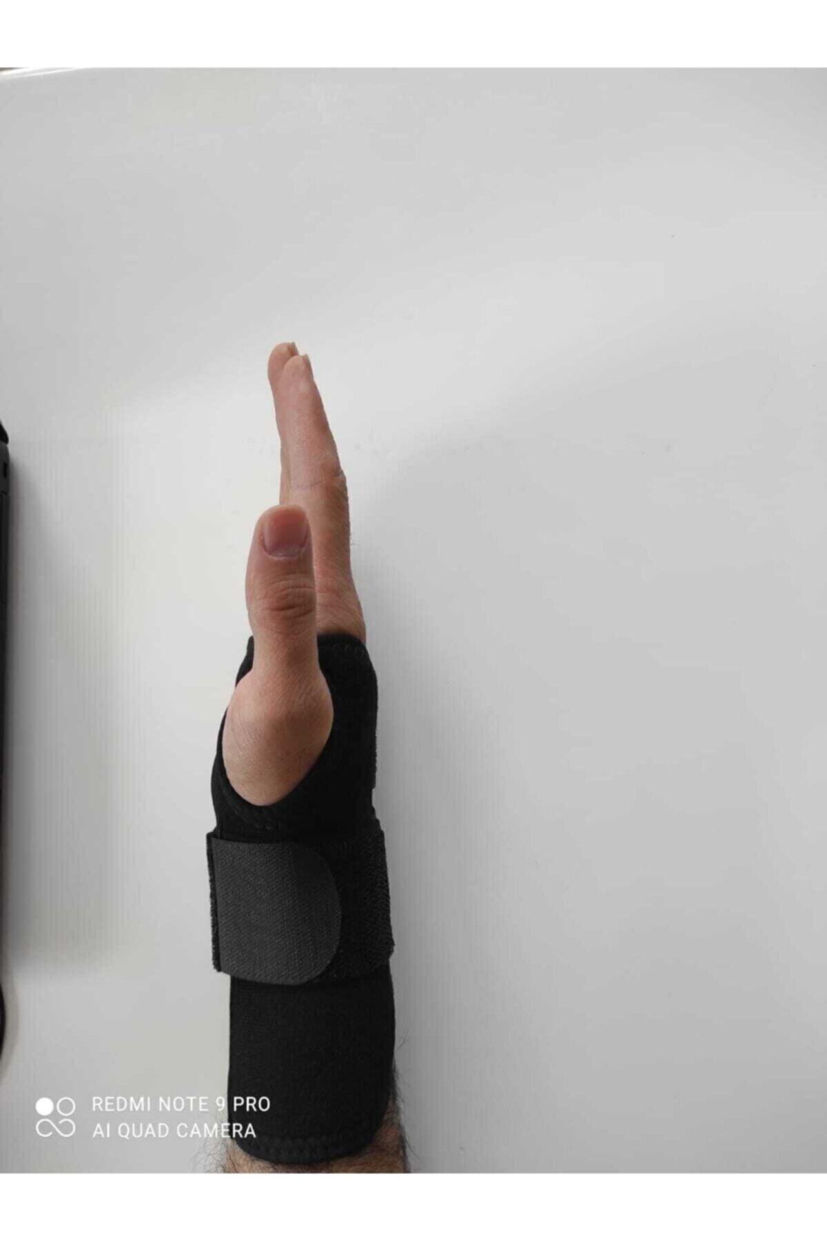 GCL-Hand Wrist Splint Neoprene Fabric Metal Support Static Hand Wrist Splint Fits for Right and Left Arm 3