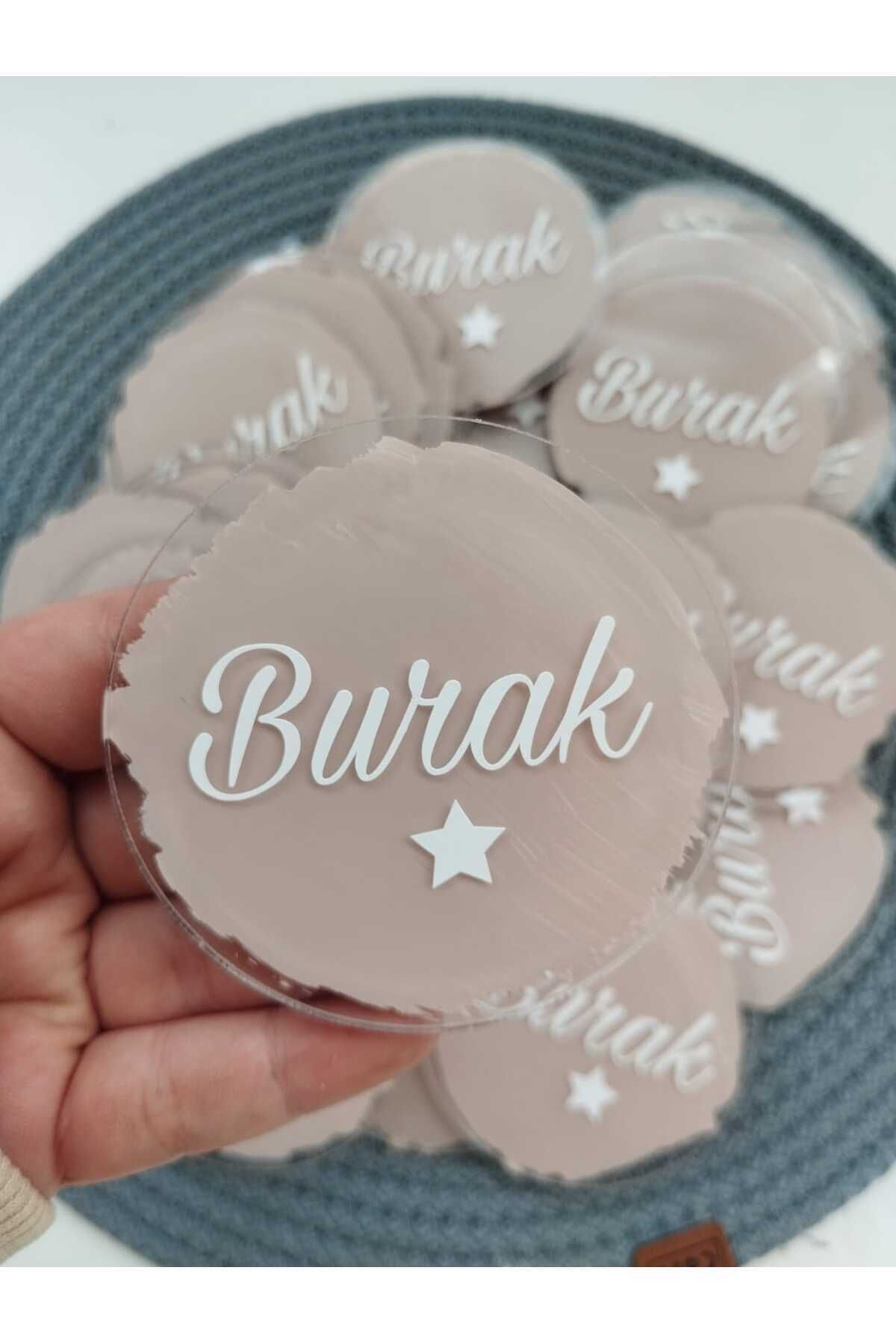 COSMICLINE 20 adet Bebek Magnet - Hediye Magnet - Kişiye Özel Doğum Günü Özel Gün Hediyelik Magnet fotoğrafı 2 (önizleme)