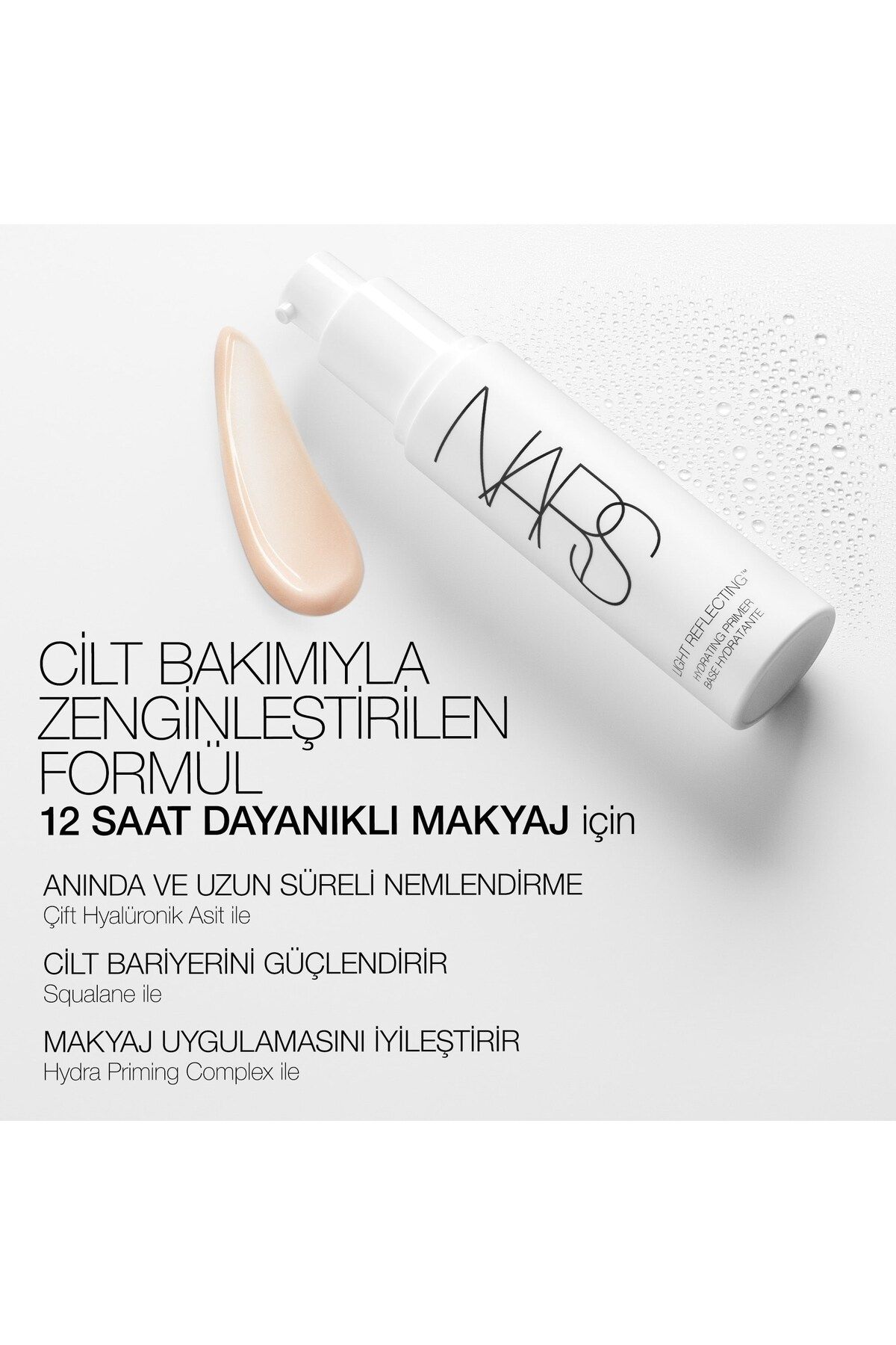 Nars-30 Ml Moisturizing Effect Light Reflective Hydrating Primer Makeup Base 6