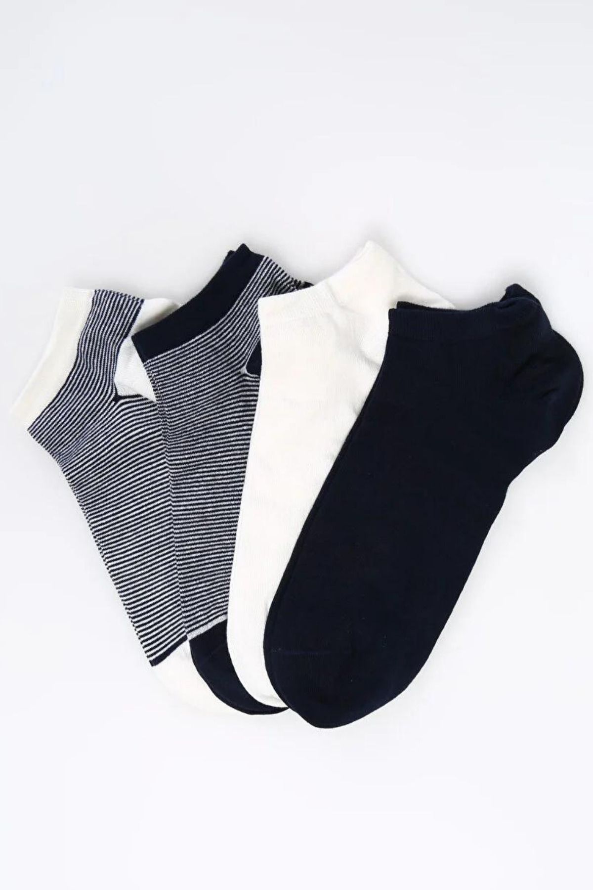 U.S. Polo Assn.-Men's Navy Blue Socks - Pack of 4 2