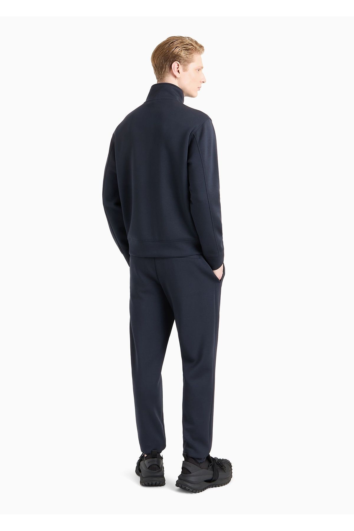 Emporio Armani Navy Blue Straight Model Sports Tracksuit Set Normal Waist 6d1d72 1jrrz 0920 Trendyol