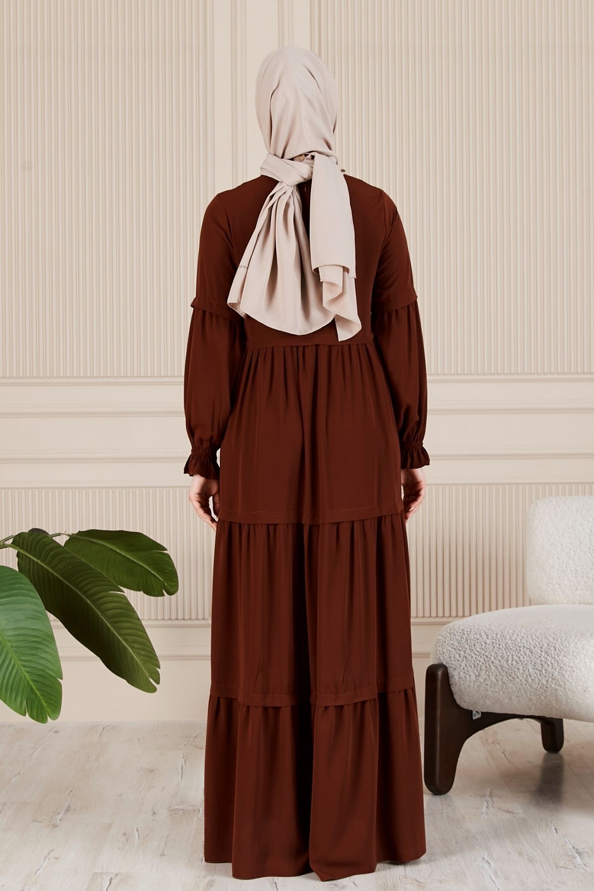 green emerald velvet dress Muslim Clothing Women Fur Prayer A Line Dress Won Ankle Length Elegant Hijab  Scarf Vintage Autumn Evening Dress Pockets Hijab Dresses Large Size Arabia,  red, M : Amazon.co.uk: Fashion main image 0
