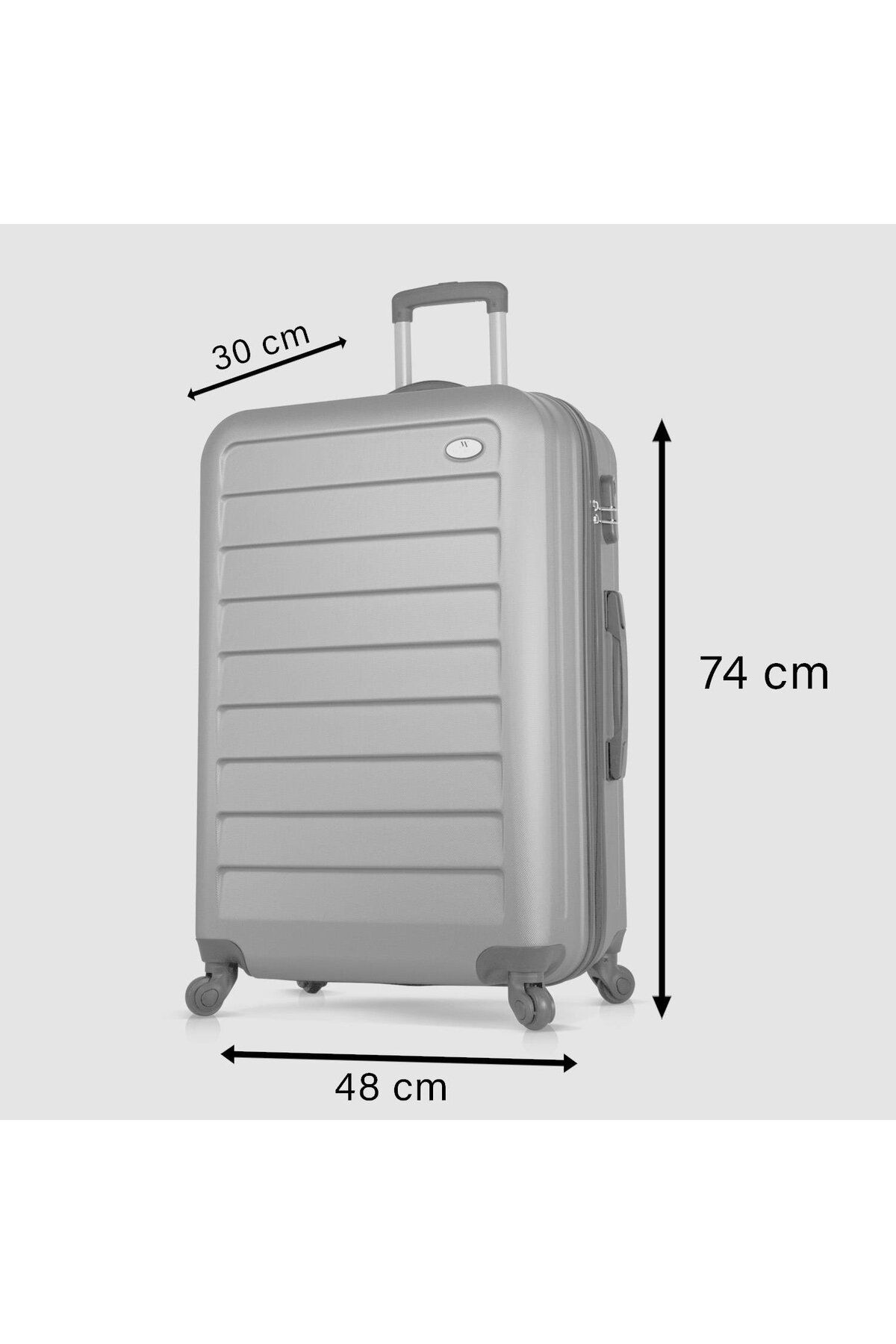 Unisex Büyük Boy Valiz Mv6714