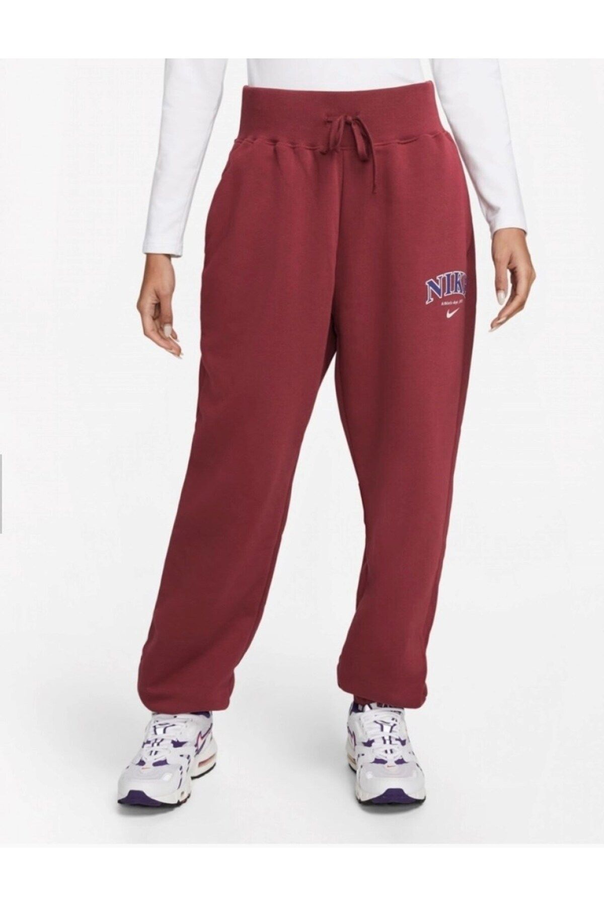 Nike Phoenix Fleece Women s Sweatpants High Waist and Oversize Cut fb9959 677 Trendyol