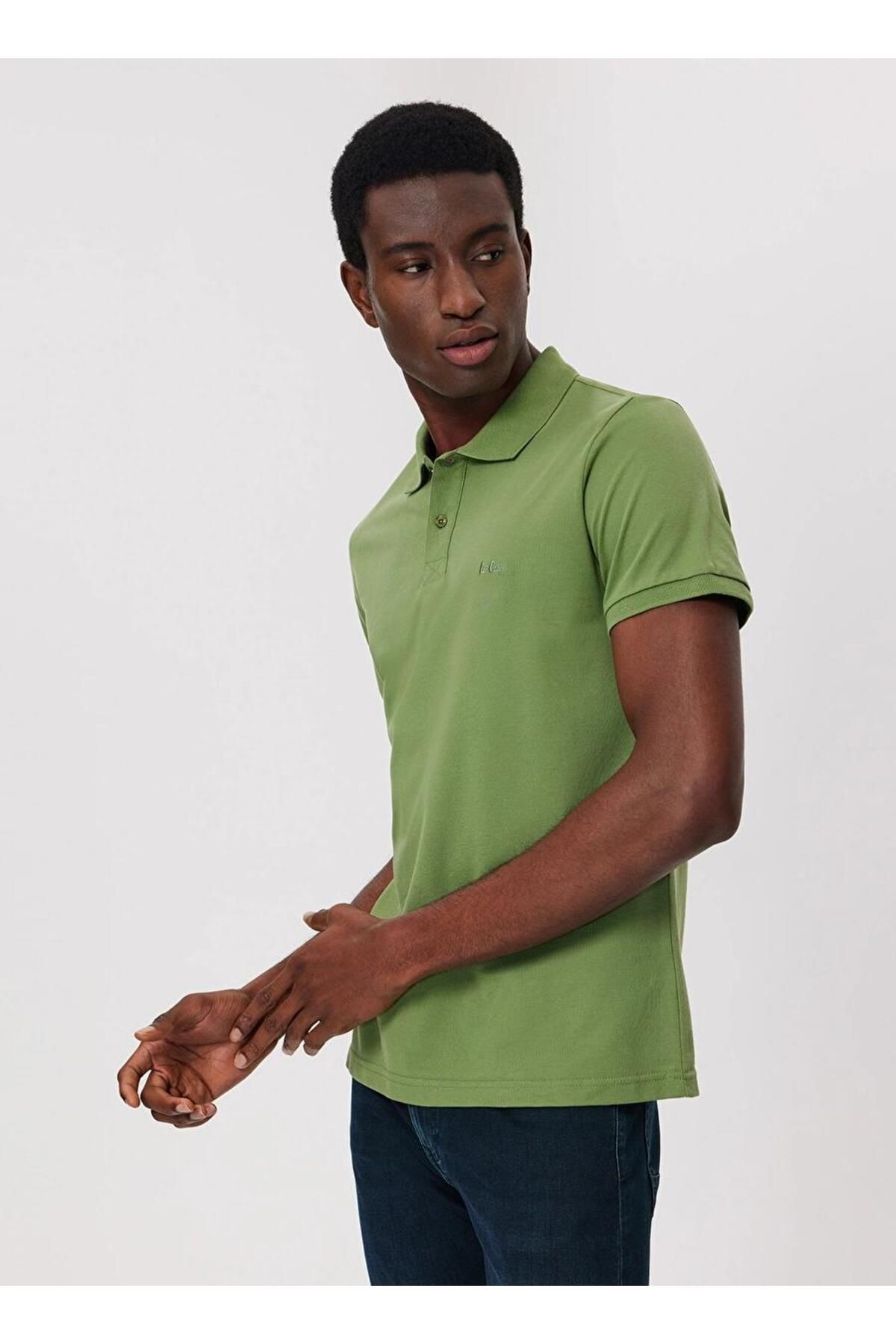 تی شرت سبز مردانه دوقلو اورجینال Lee Cooper