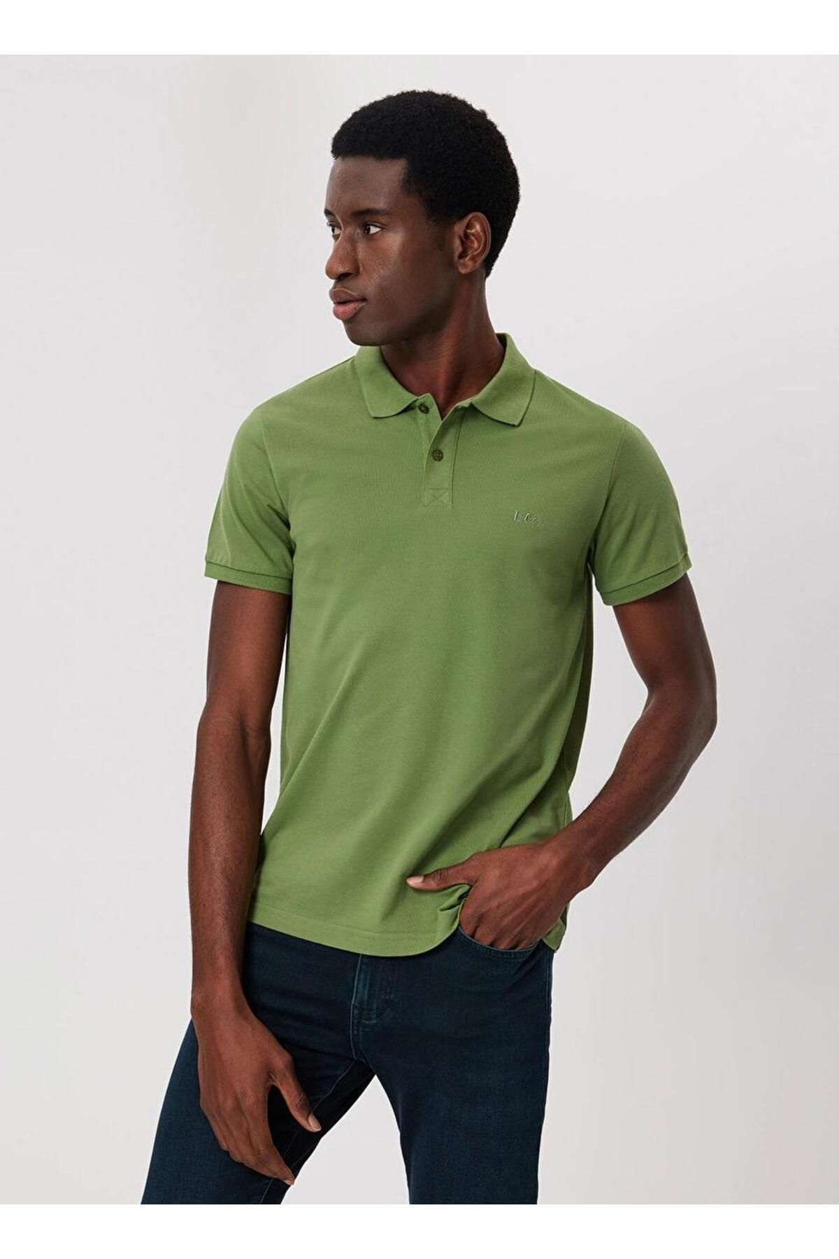 تی شرت سبز مردانه دوقلو اورجینال Lee Cooper