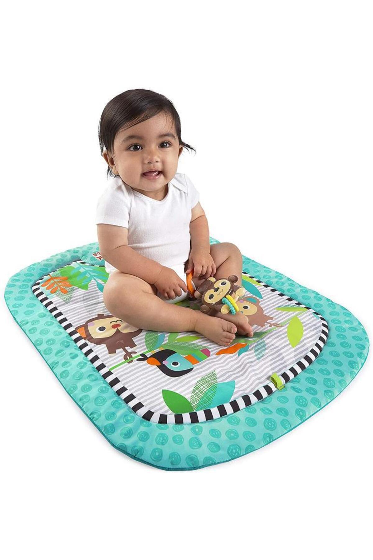 Bright Starts Giggle Safari Oyun Halısı Erkek Bebek