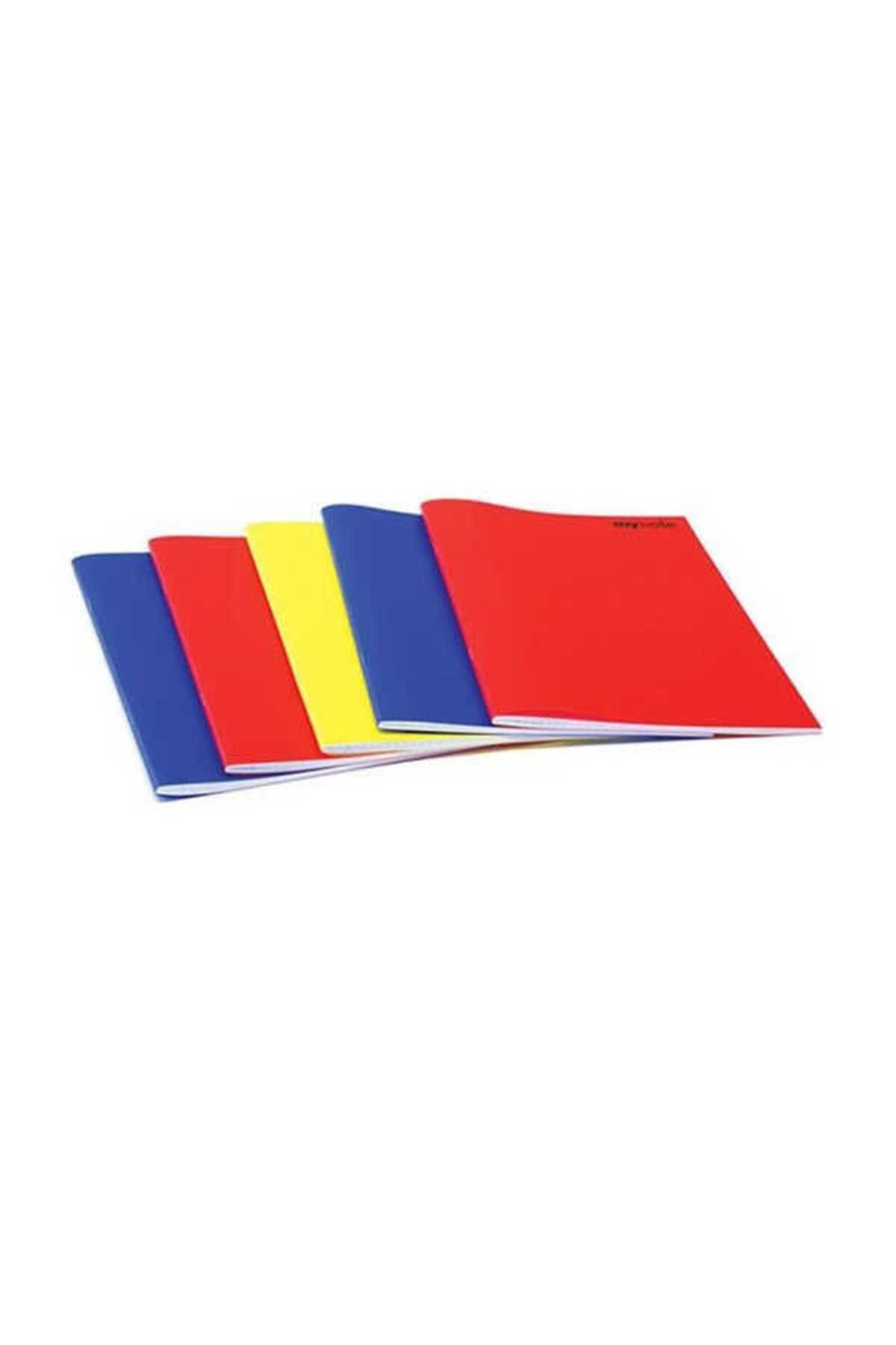 Mynote-Text Neon A4 40 Sheets Checked Plastic Cover Notebook 4