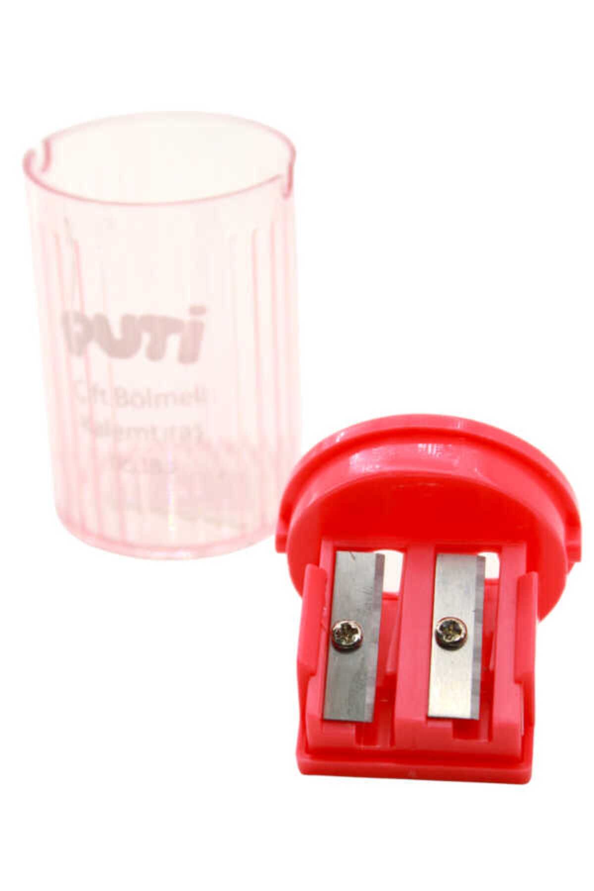 Puti-Double Compartment Pencil Sharpener 06383 4