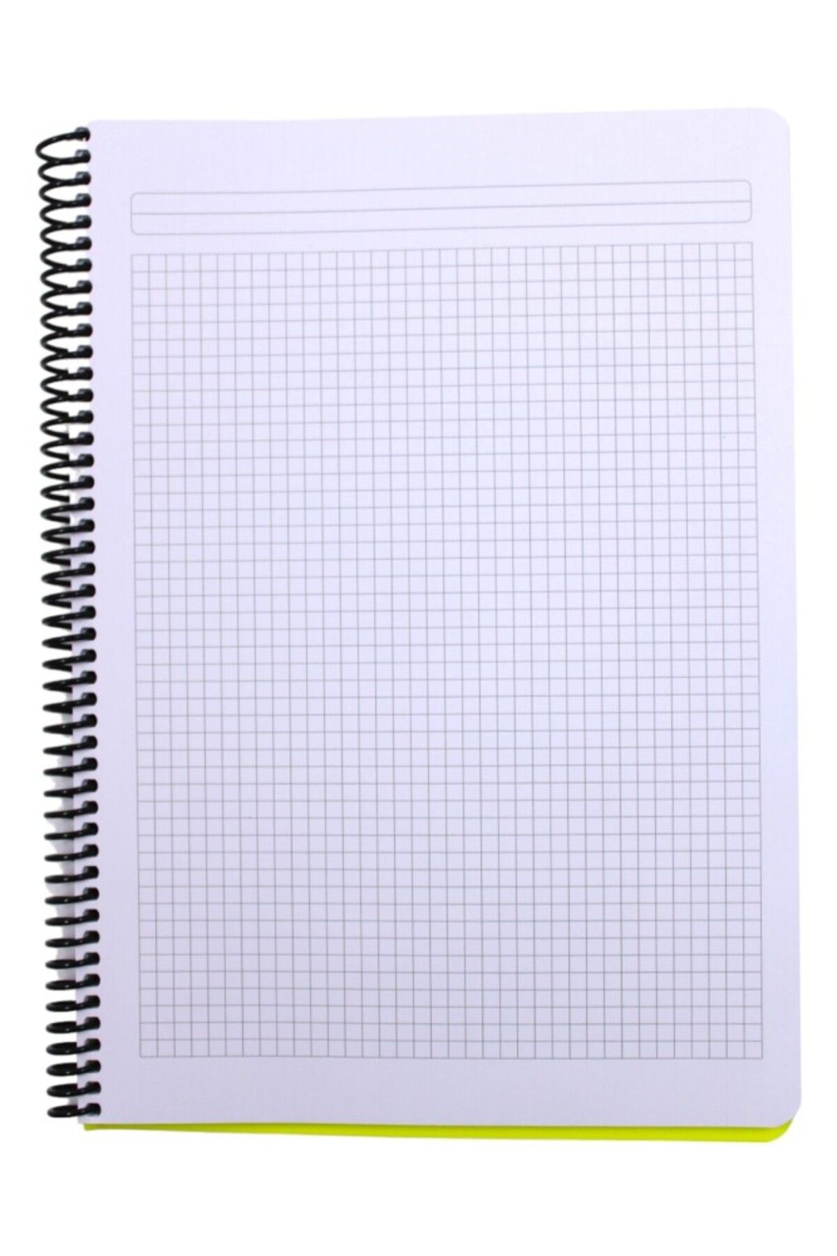 Mynote-Flex A4 140 Sheets Checked Spiral Plastic Cover Notebook 6