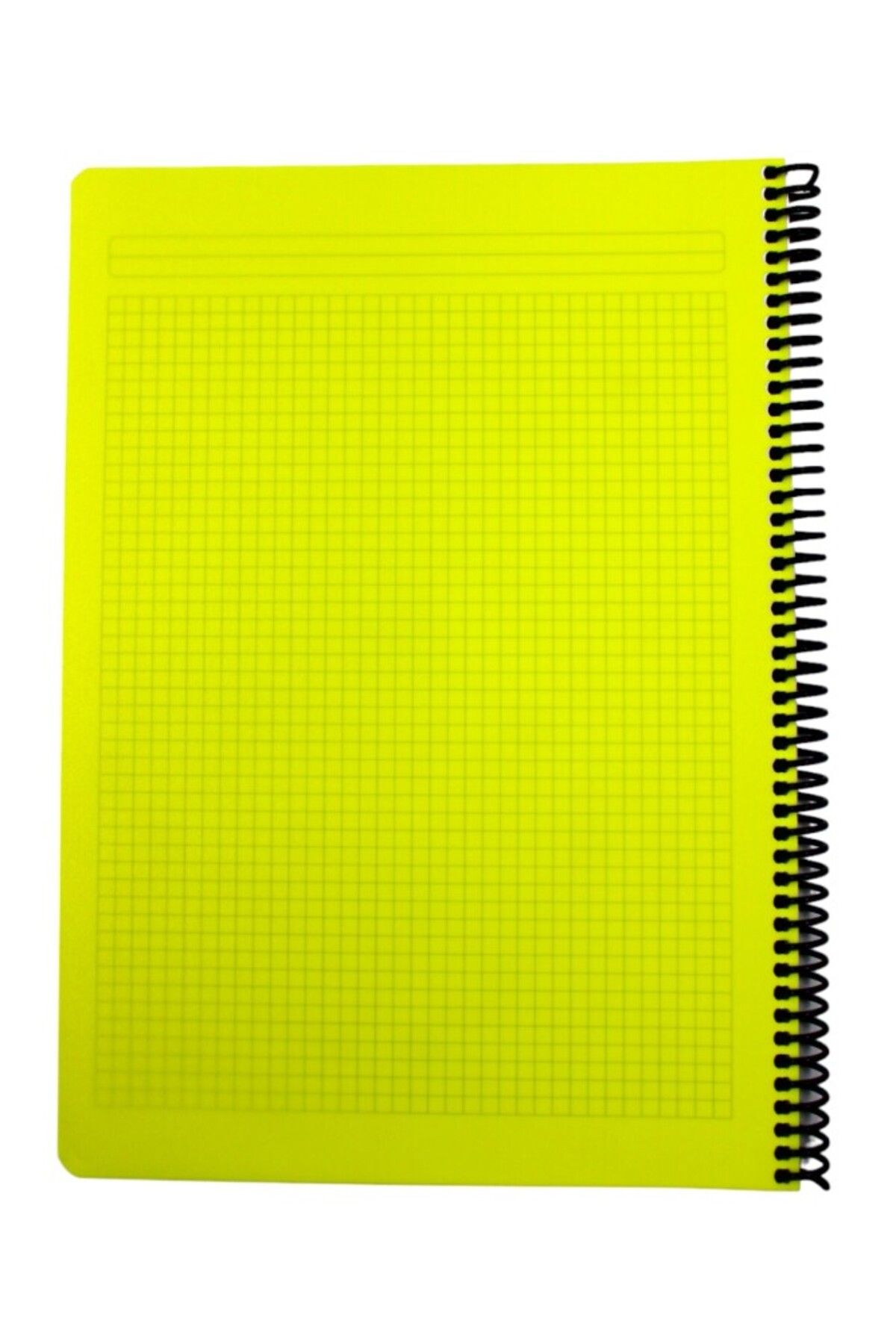 Mynote-Flex A4 140 Sheets Checked Spiral Plastic Cover Notebook 4