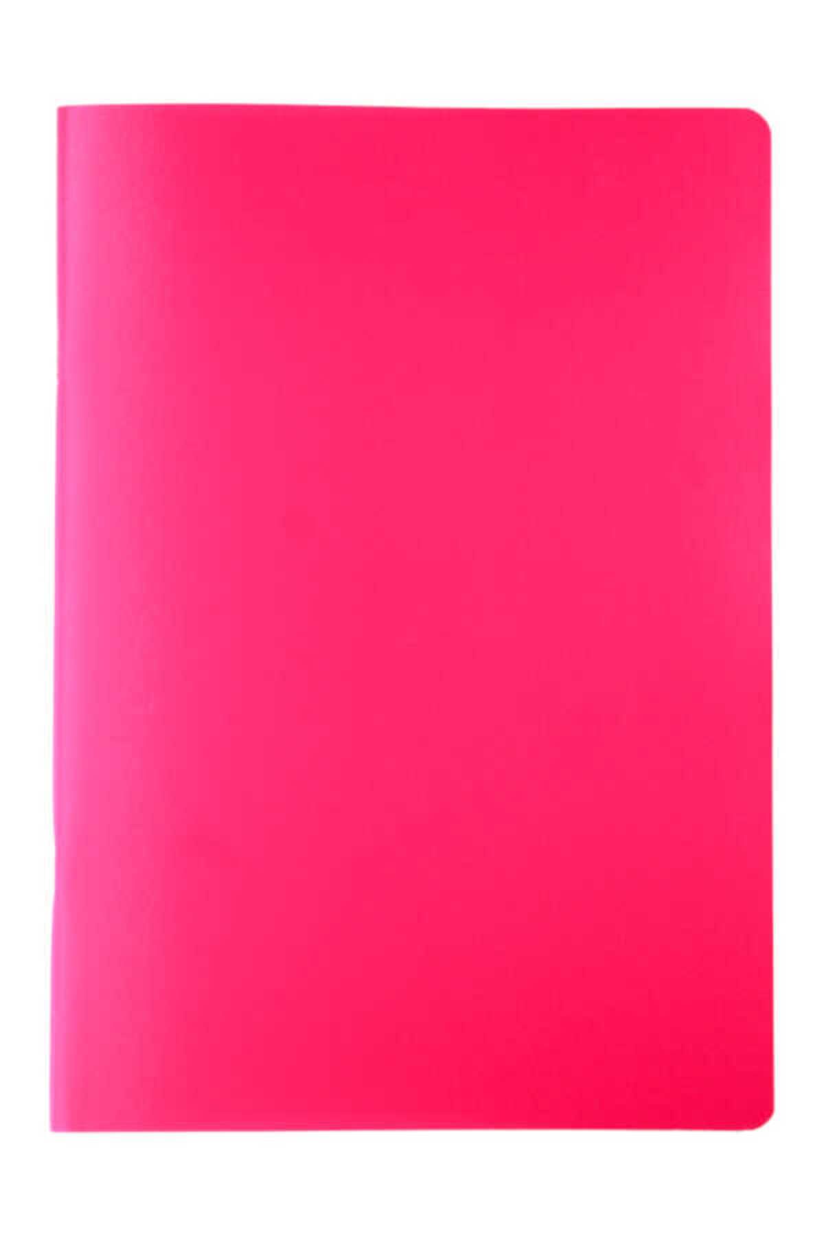 Mynote-Text Neon A4 100 Sheets Lined Plastic Cover Notebook 2